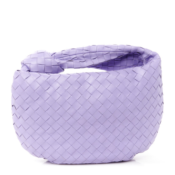 Bottega Veneta Nappa Intrecciato Teen Jodie Hobo Wisteria