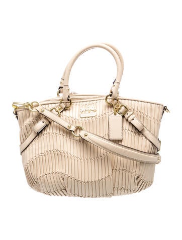 Leather Top Handle Bag