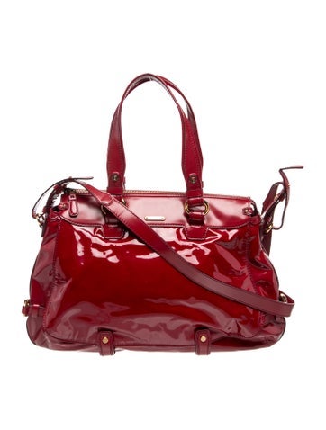 Patent Leather Shoulder Bag Vintage
