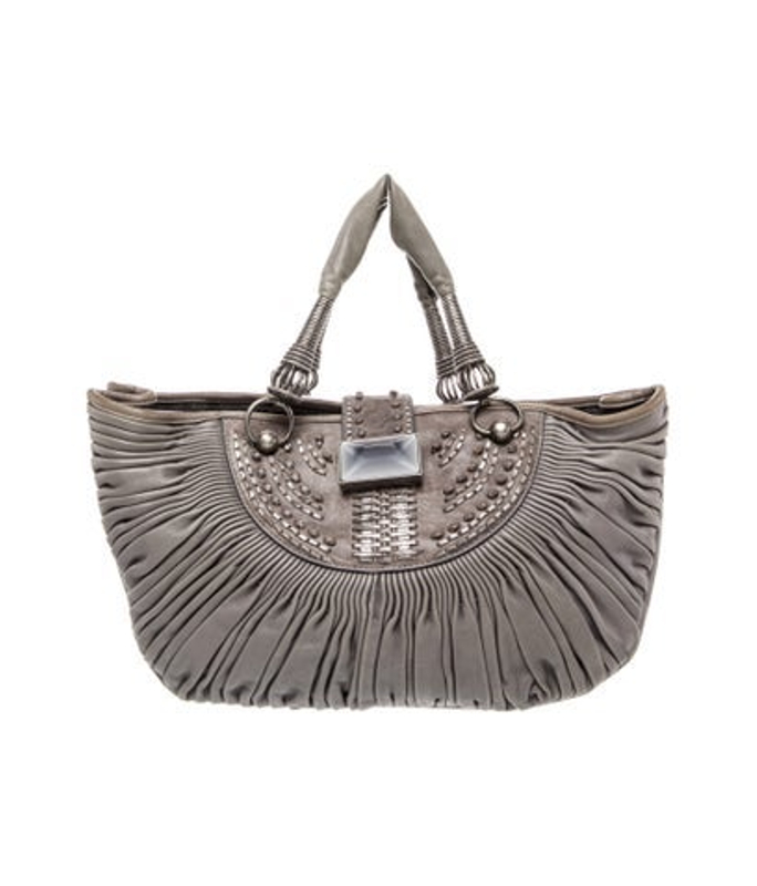 Dior Dior Leather Top Handle Bag