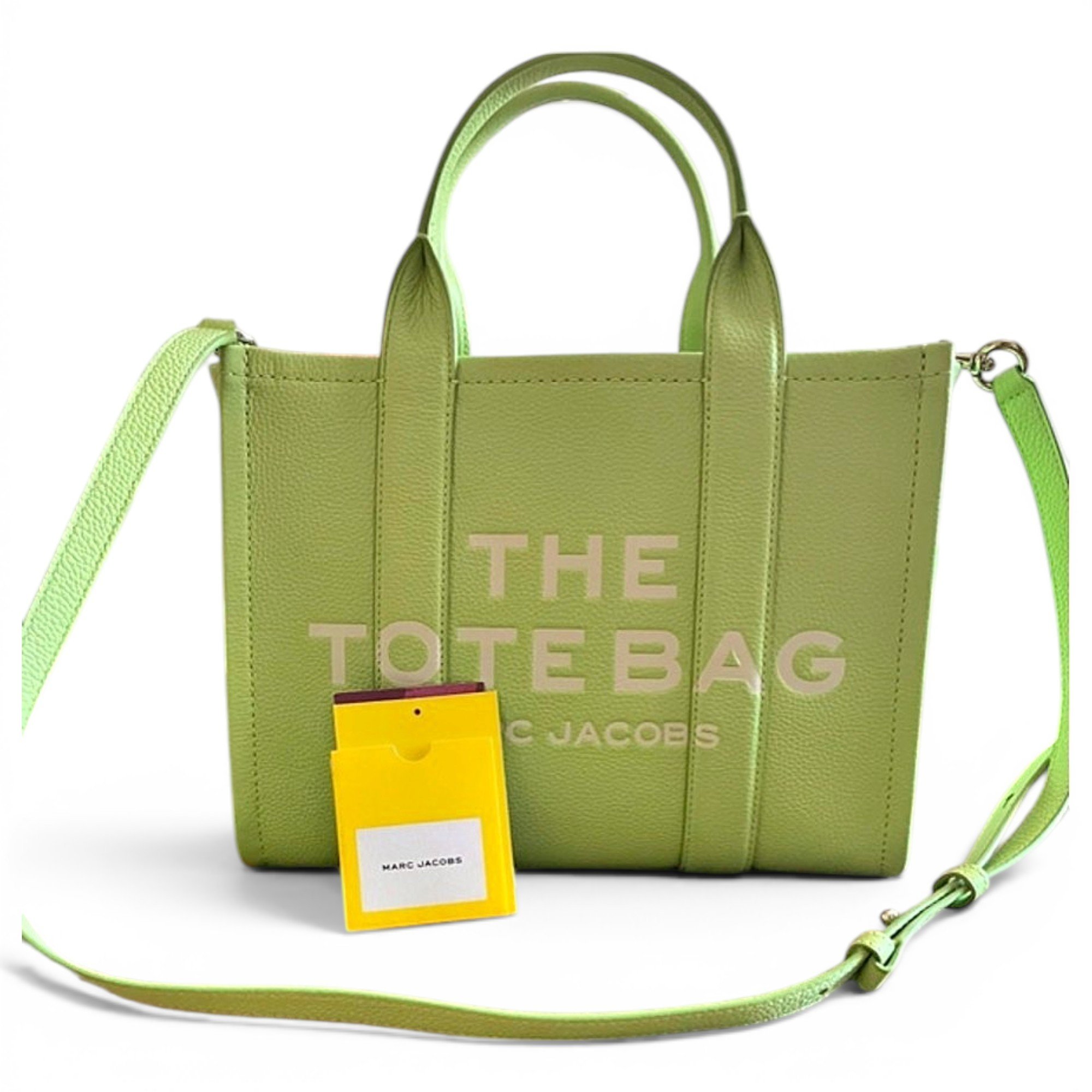 The Tag Tote leather tote