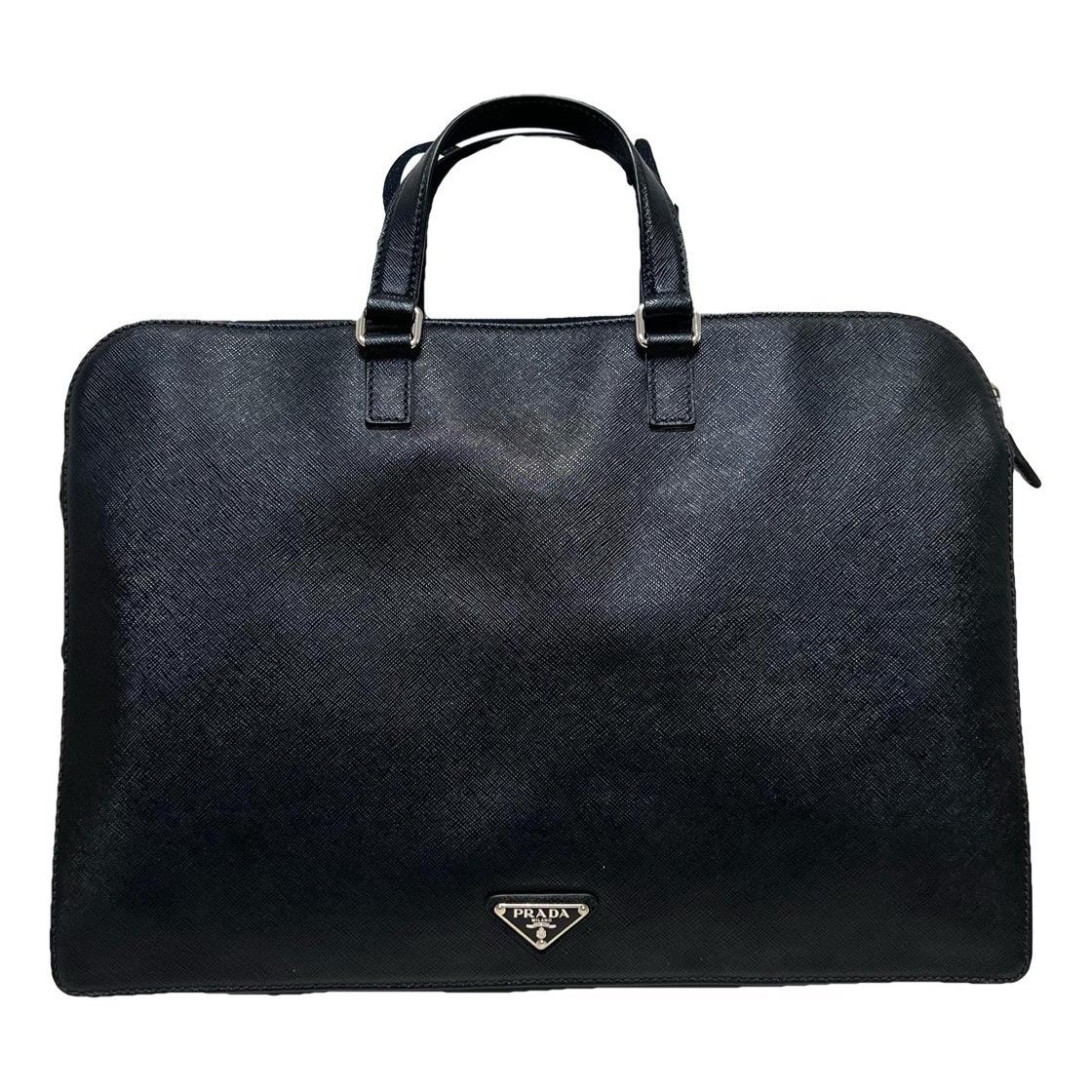 Madras leather handbag