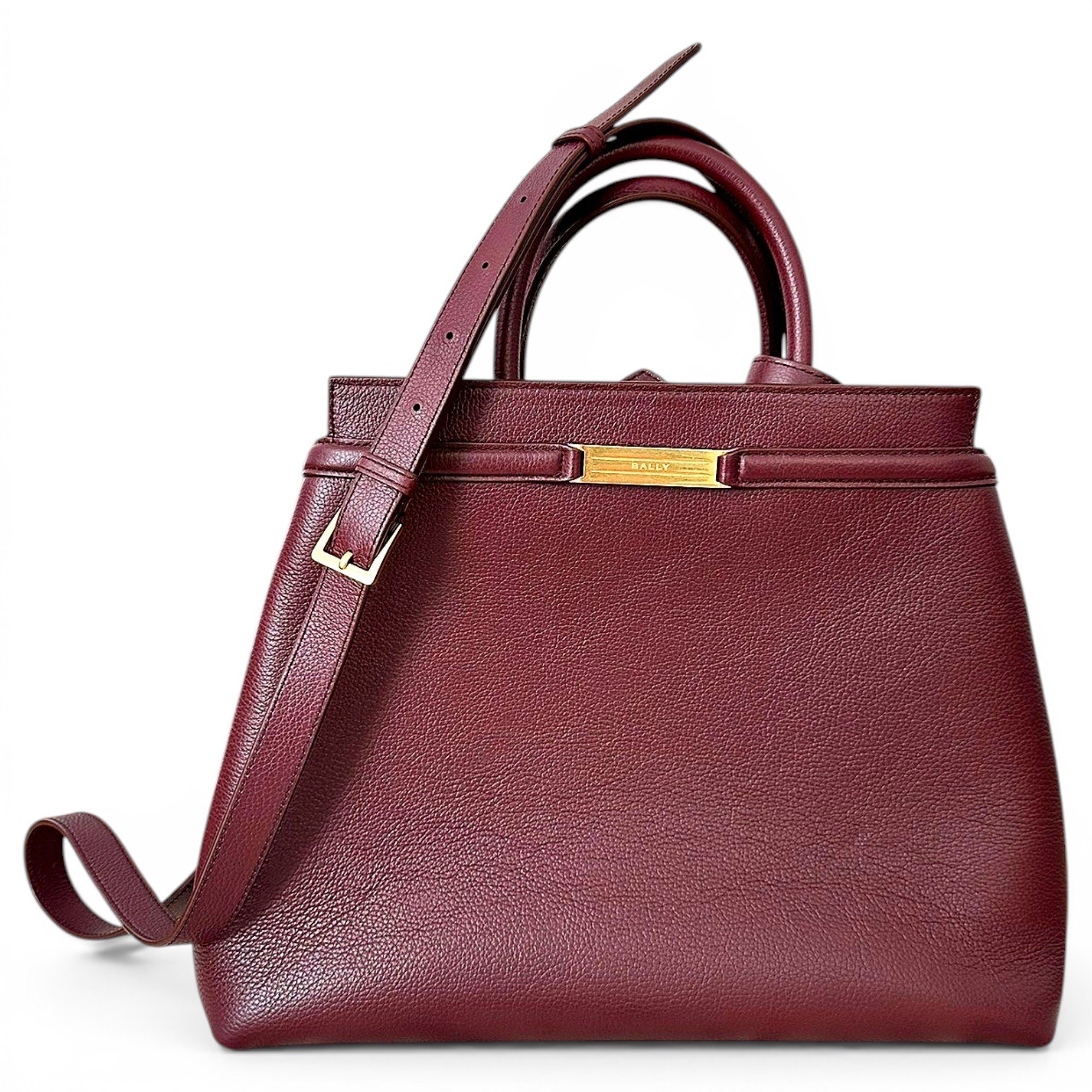 Leather handbag