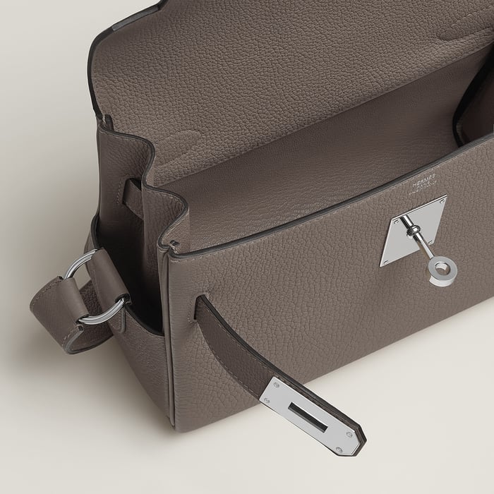 Gris Étain Kelly Messenger Bag