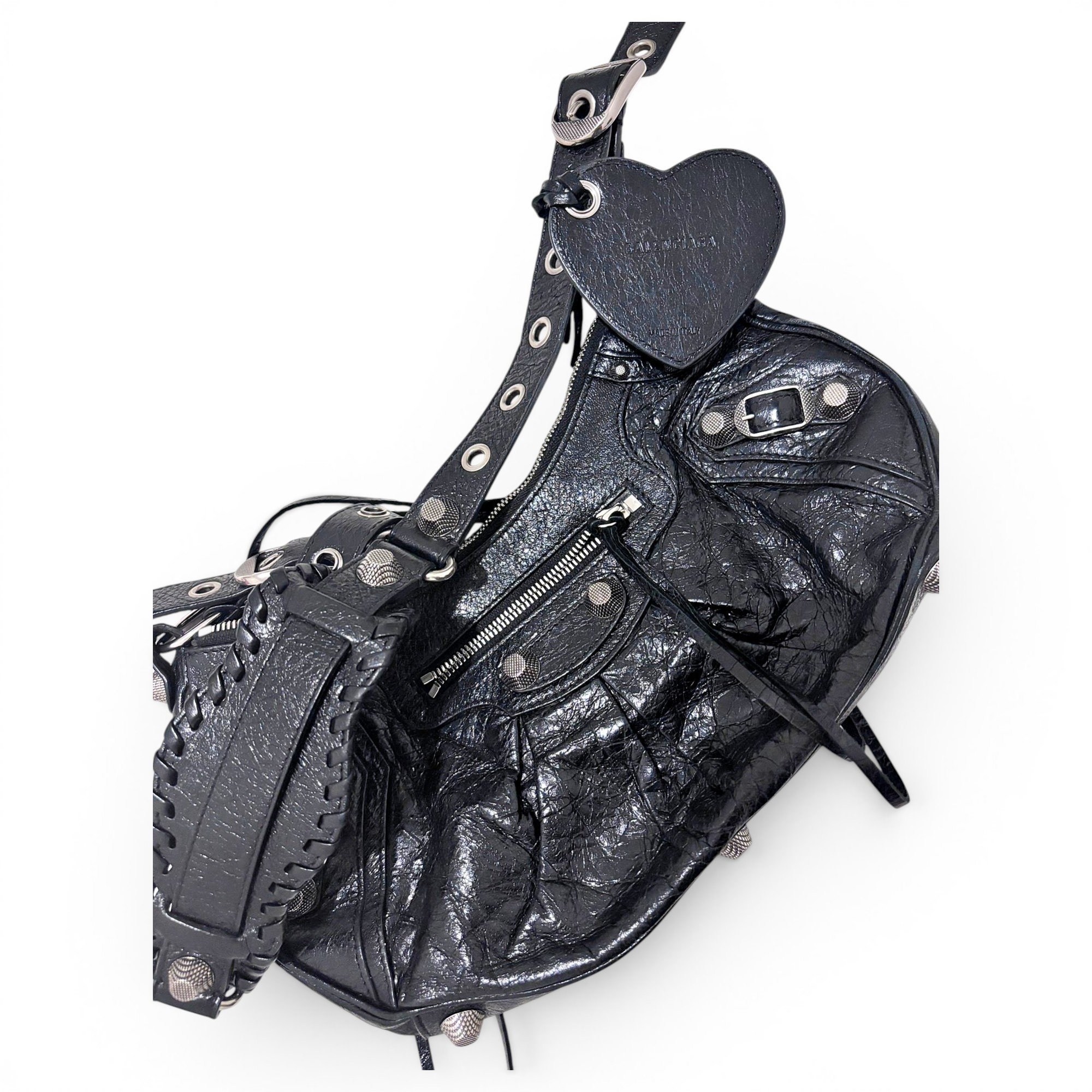 Le Cagole leather handbag
