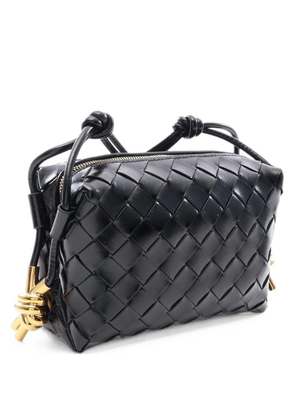 2020s mini Intrecciato Loop cross body bag