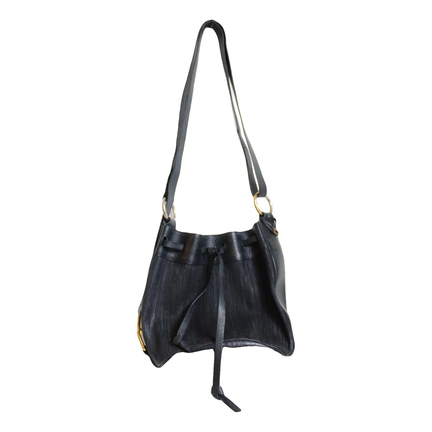 Leather crossbody bag