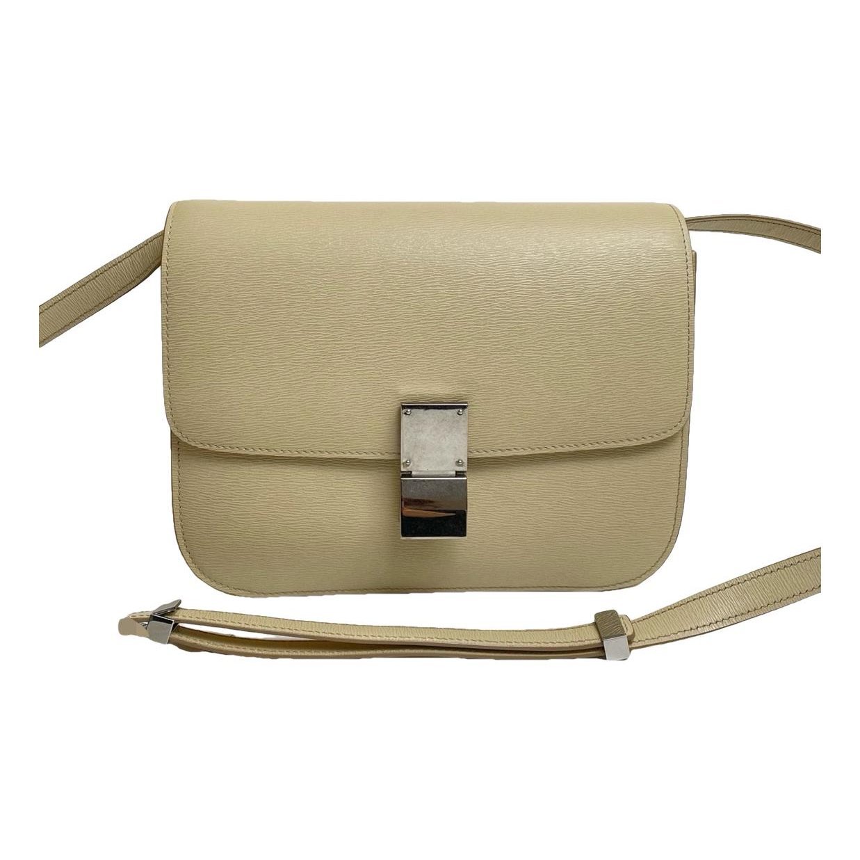 Classic leather crossbody bag