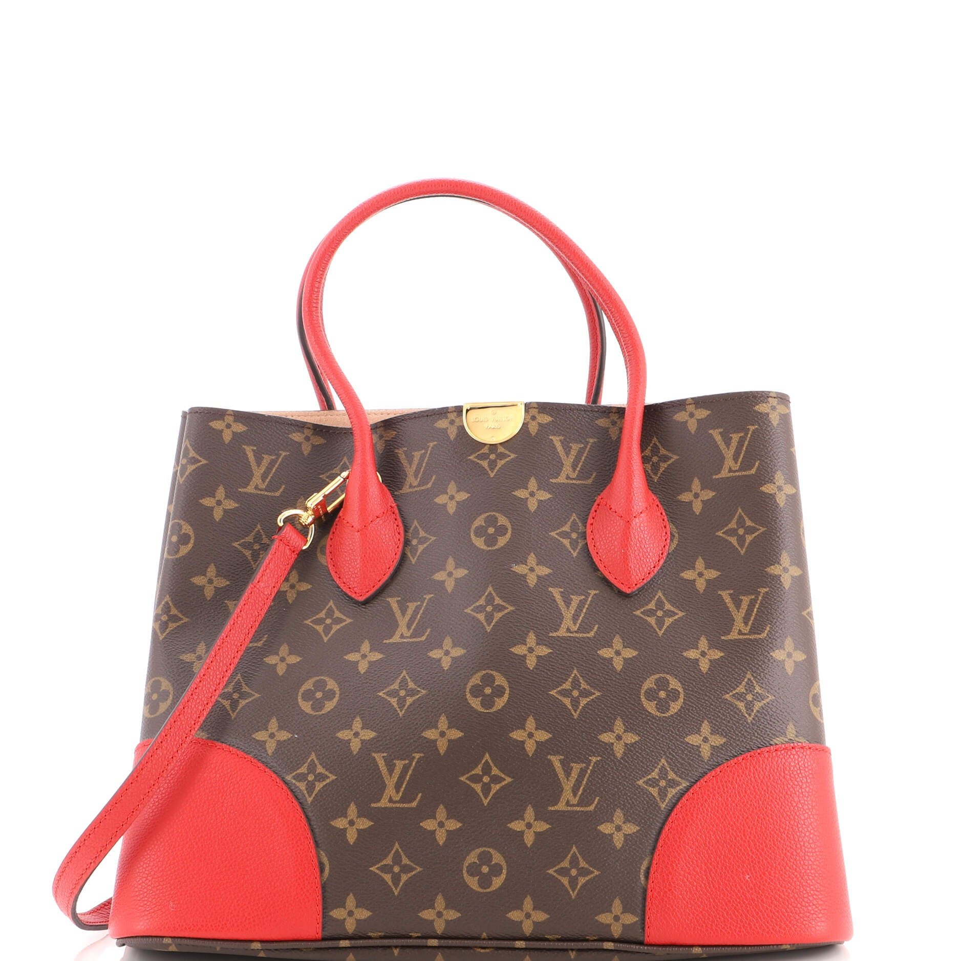 Flandrin Handbag Monogram Canvas and Leather