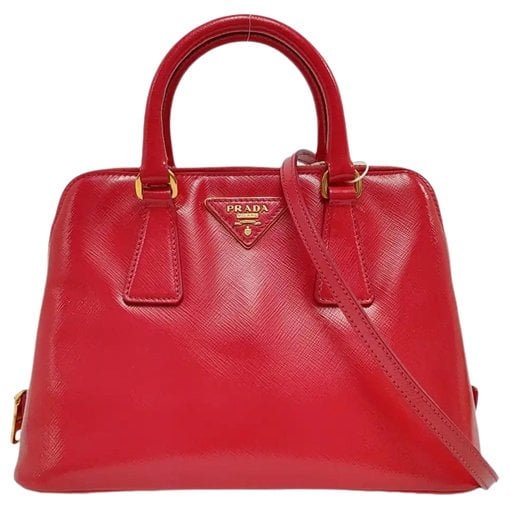Promenade leather handbag