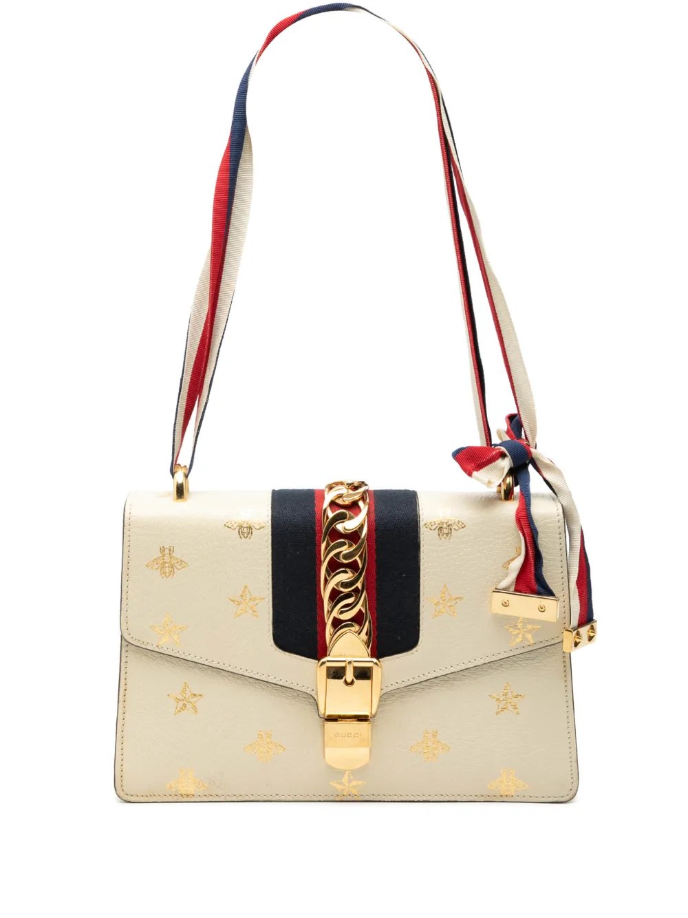 2016-2026 Small Leather Bee Star Sylvie satchel
