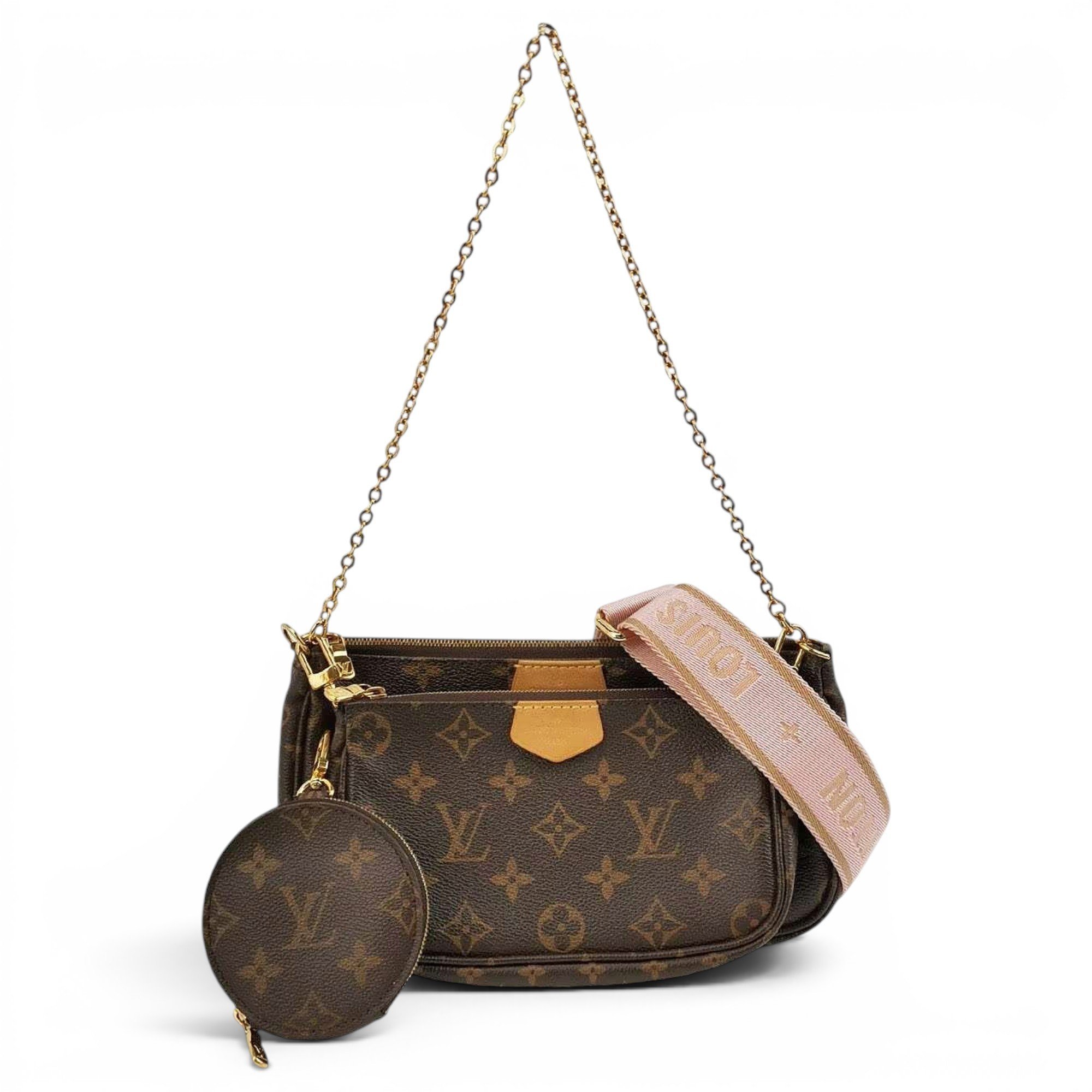 Multi Pochette Accessoires leather crossbody bag