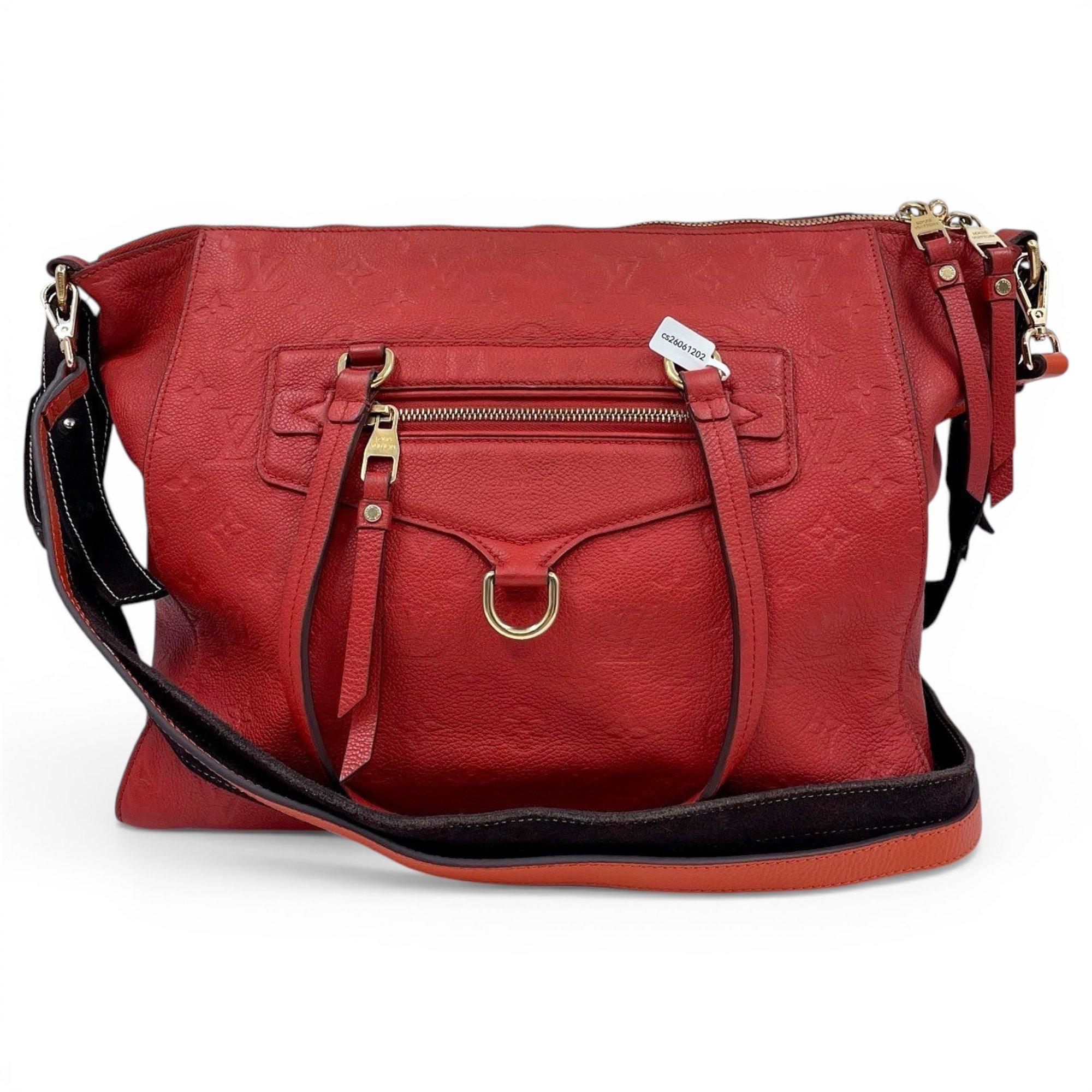 Lumineuse leather crossbody bag