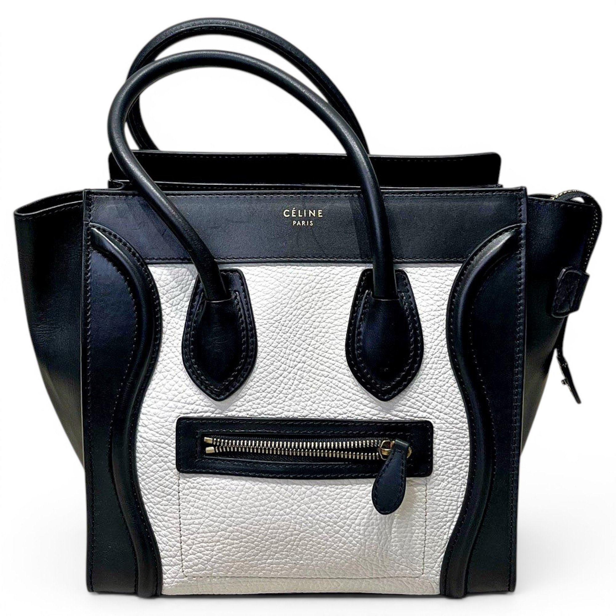 Luggage leather handbag