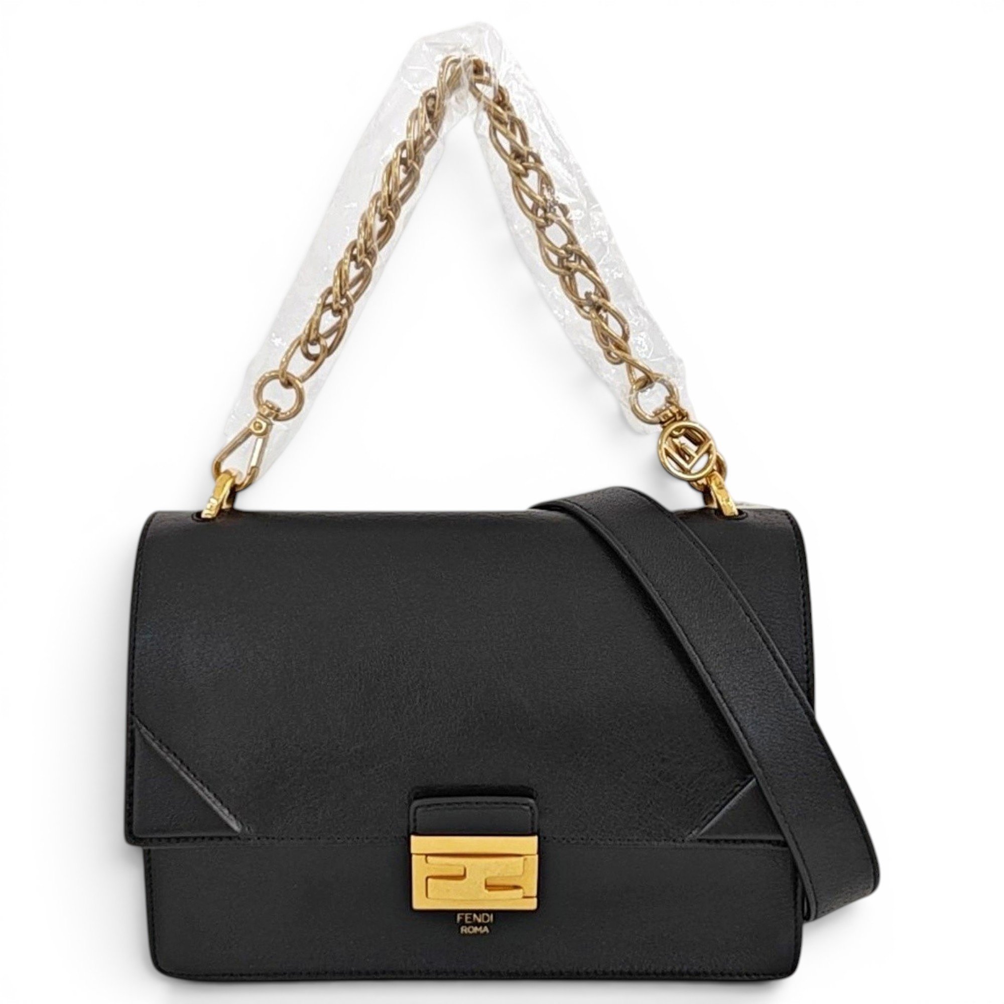 Kan U leather handbag