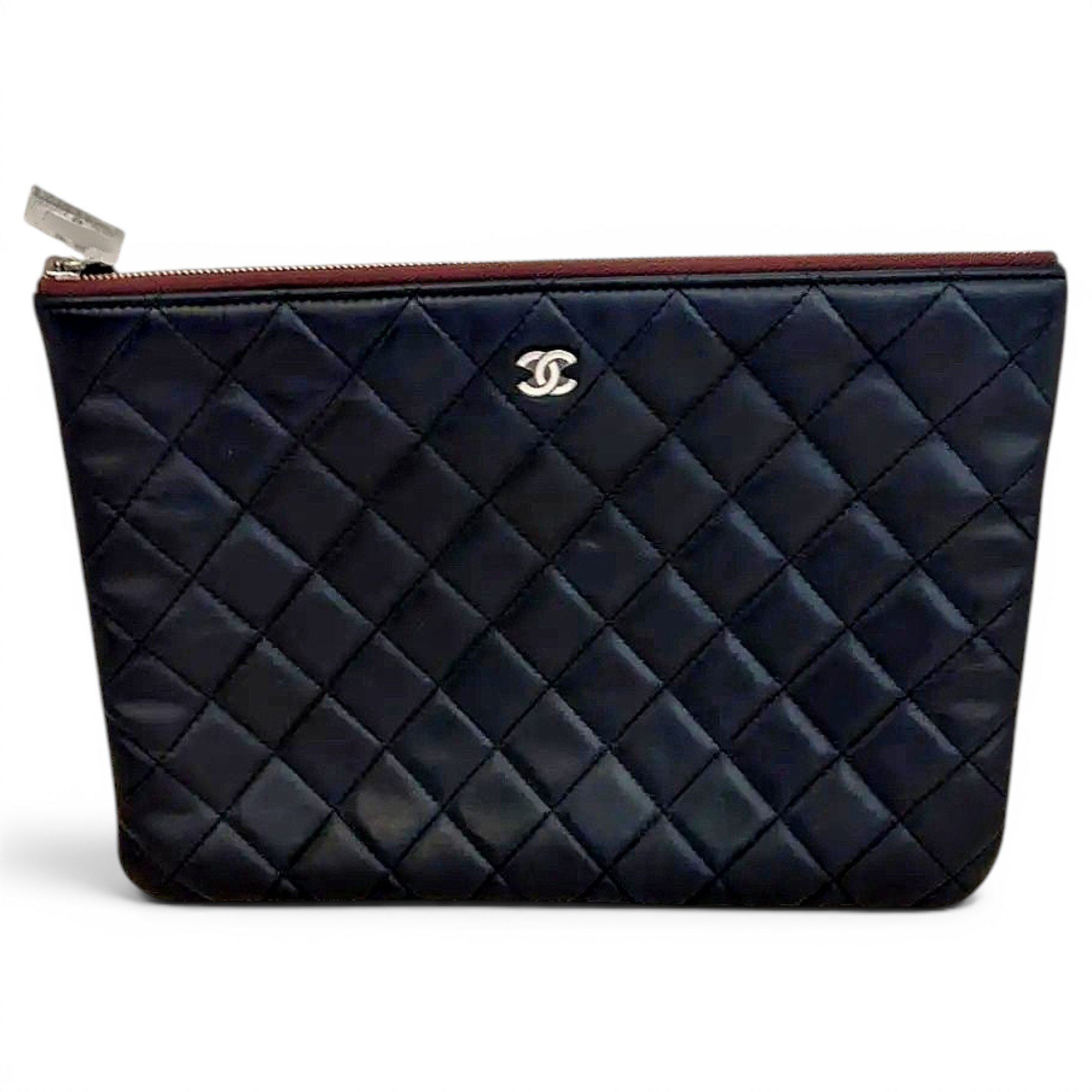 Timeless/Classique leather clutch bag