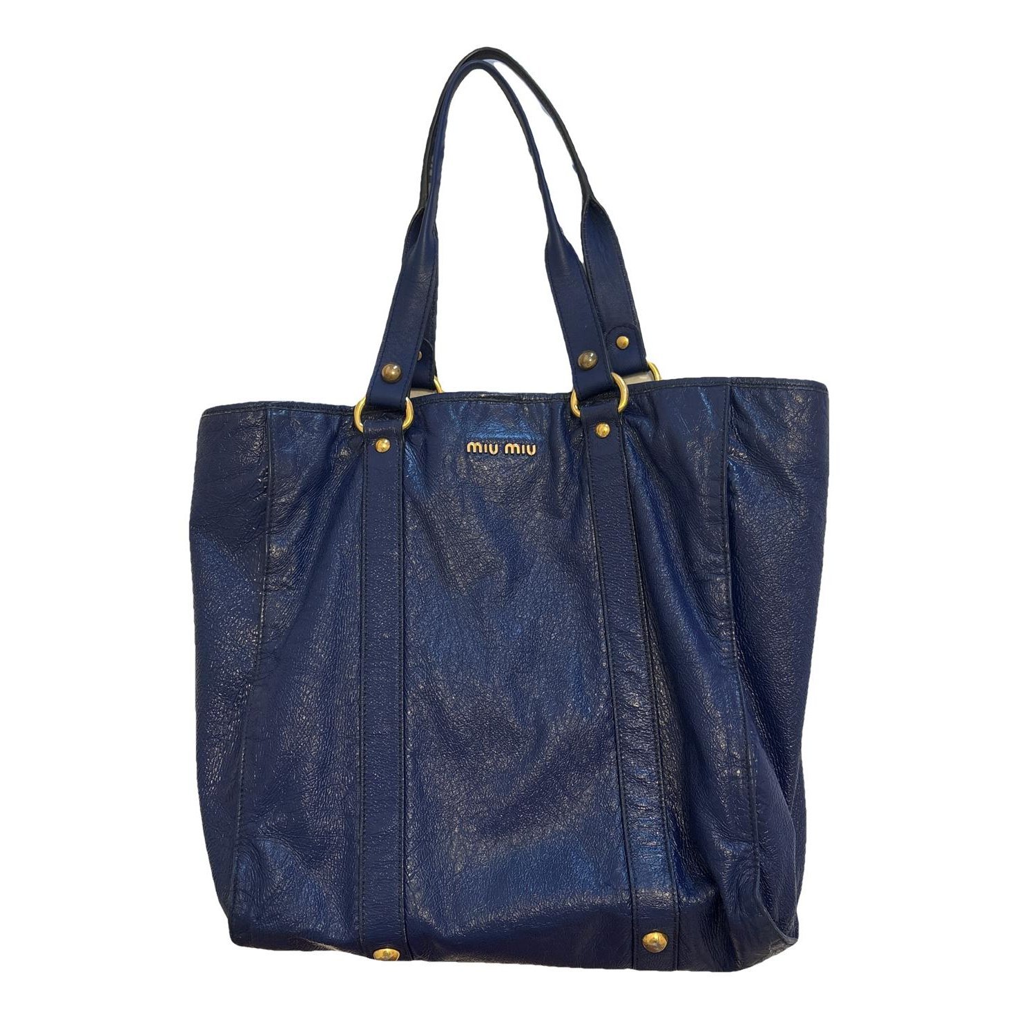 Leather tote