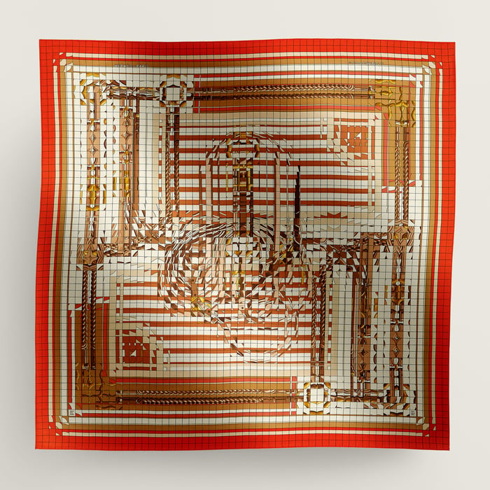 Coaching Deja-vu Shawl 140