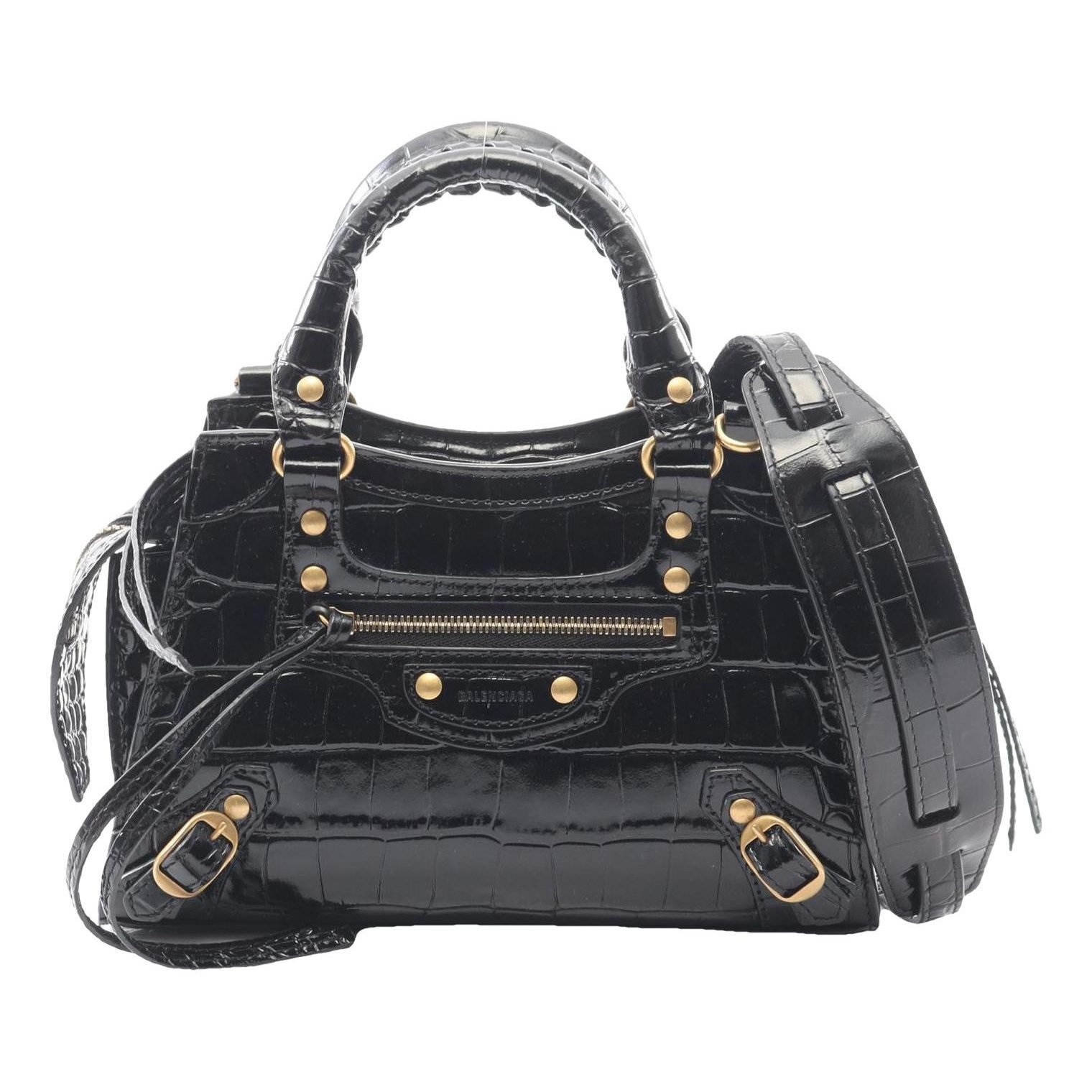 Neo Classic leather handbag