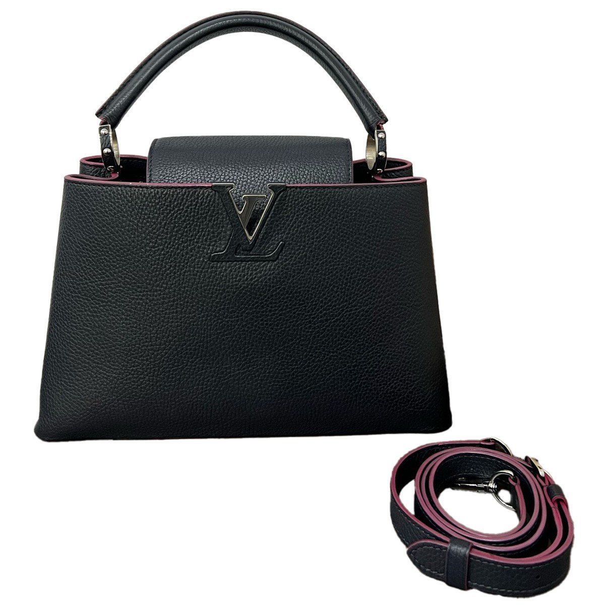 Capucines leather handbag