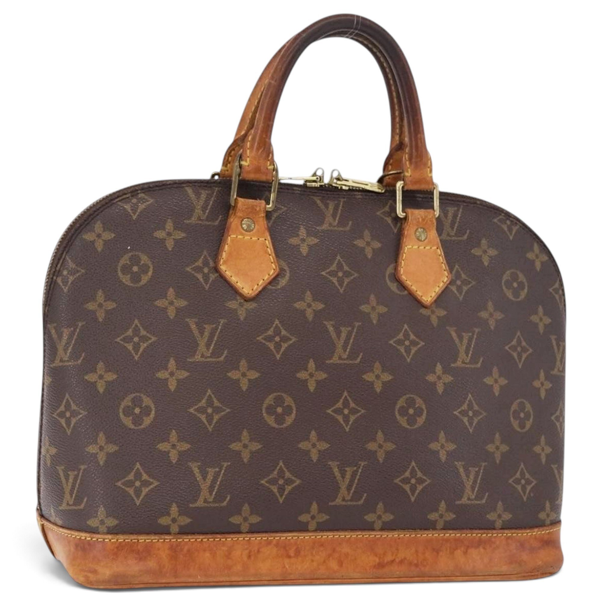 Alma leather handbag