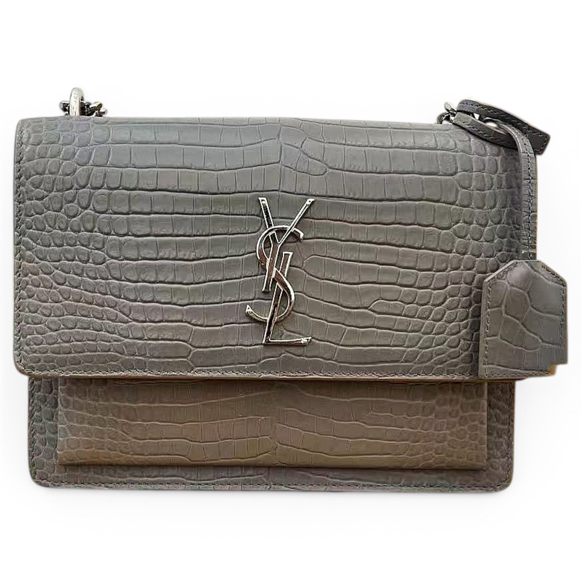 Sunset leather handbag
