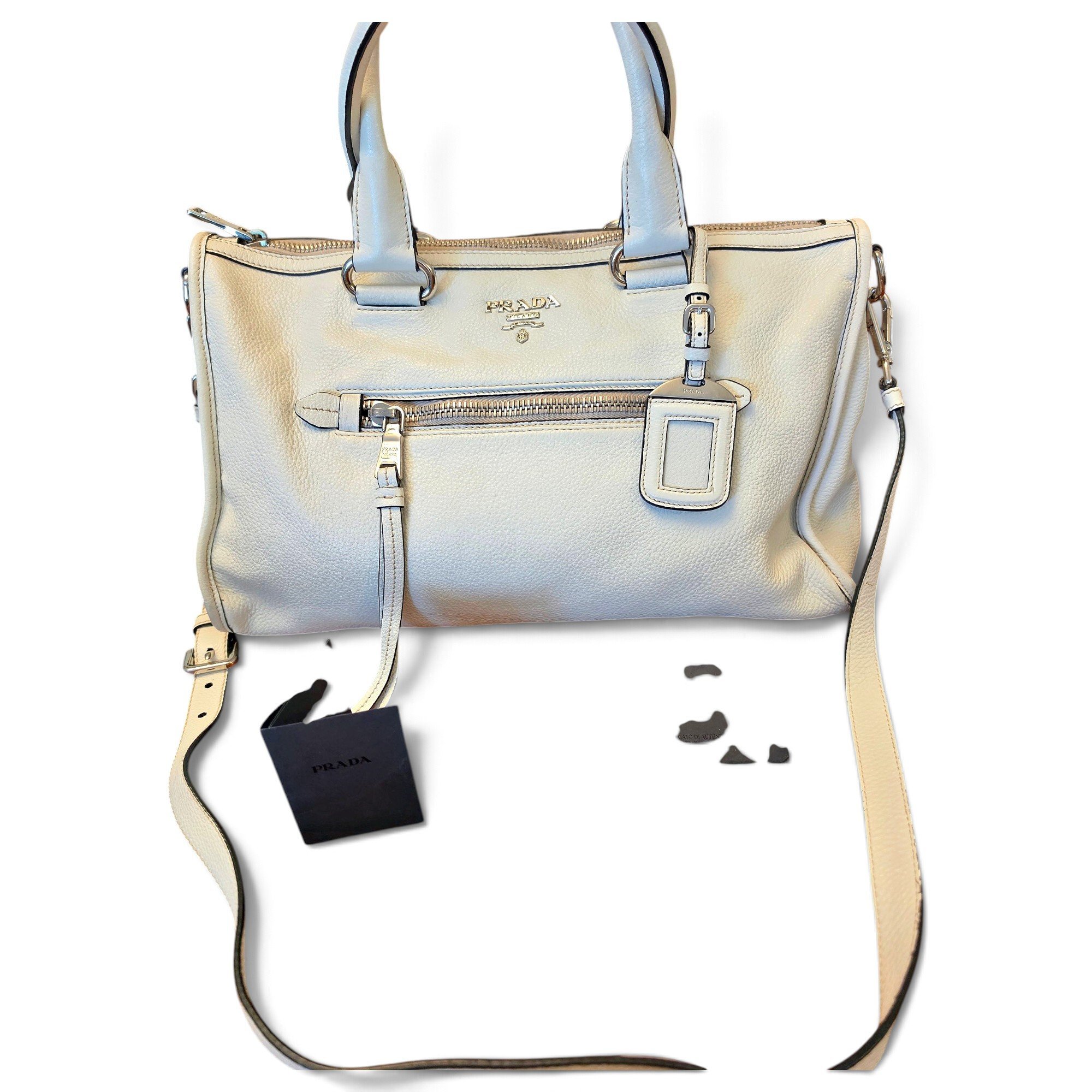 Leather satchel