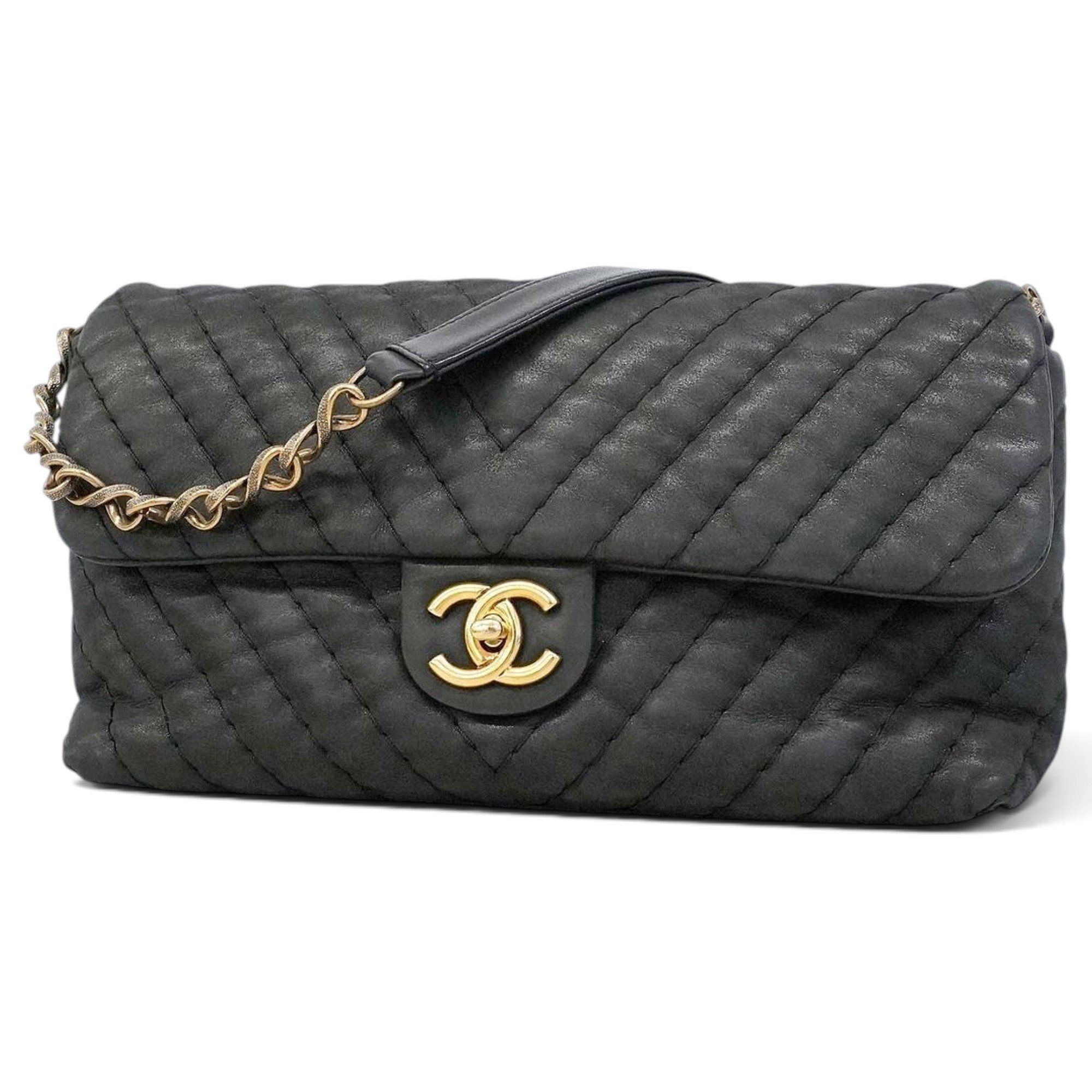 Leather handbag