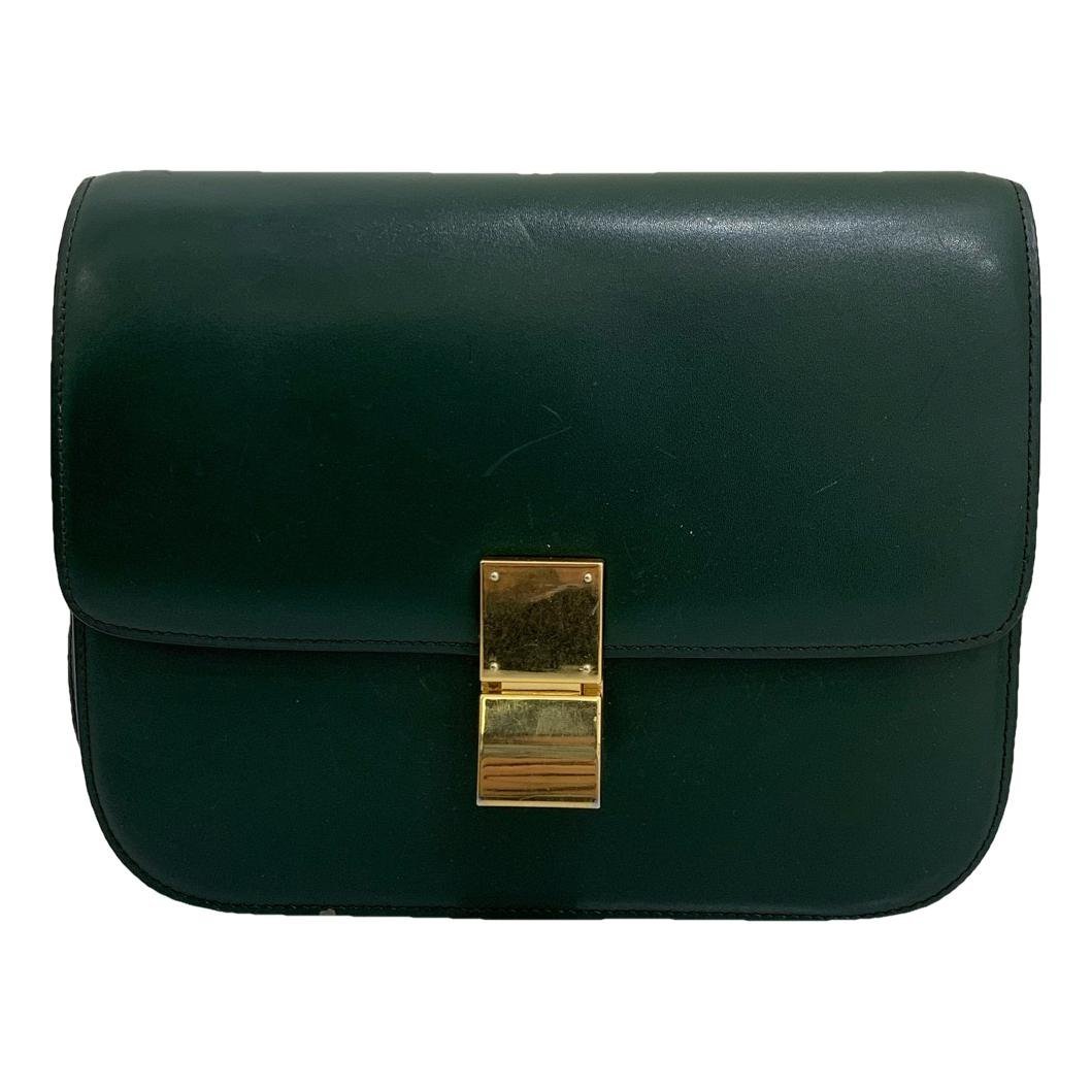 Classic leather crossbody bag