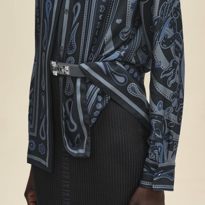 Noir Réglisse "Candy Libris Bandana" Classic Shirt