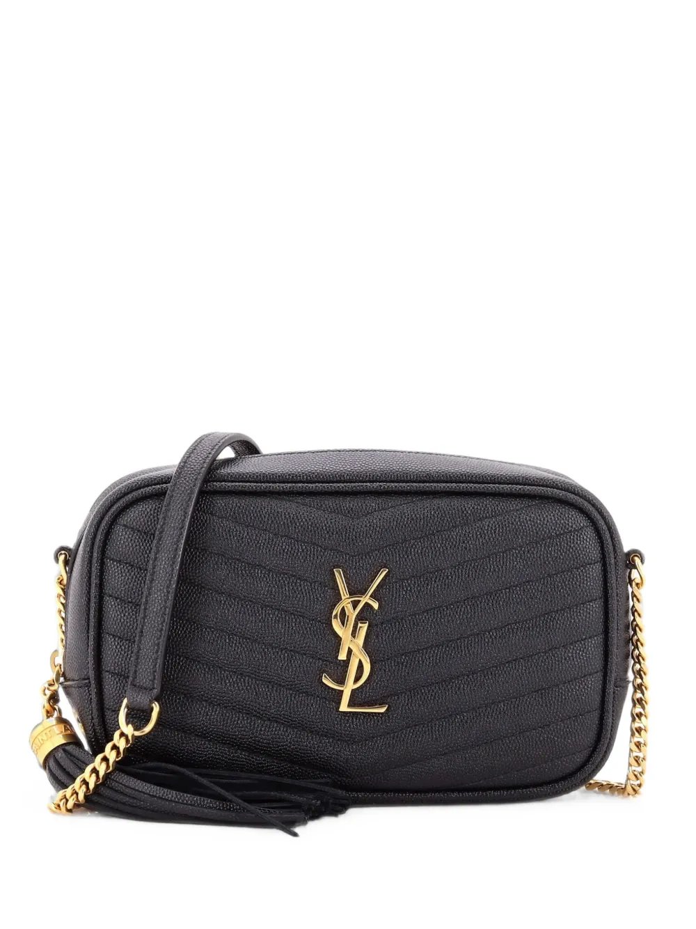 Lou Camera Bag Matelasse Chevron Leather Mini crossbody bag