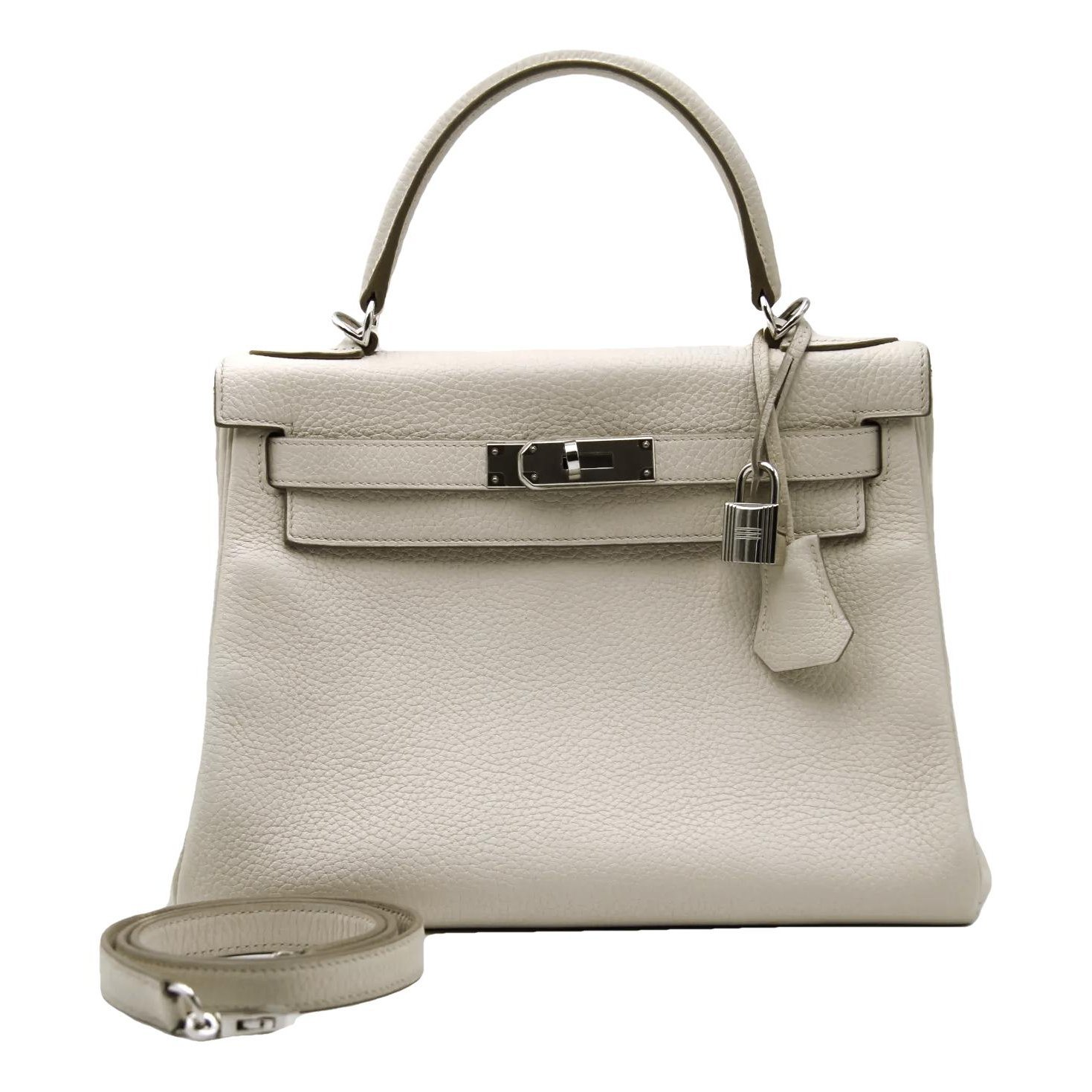 Kelly 28 leather handbag