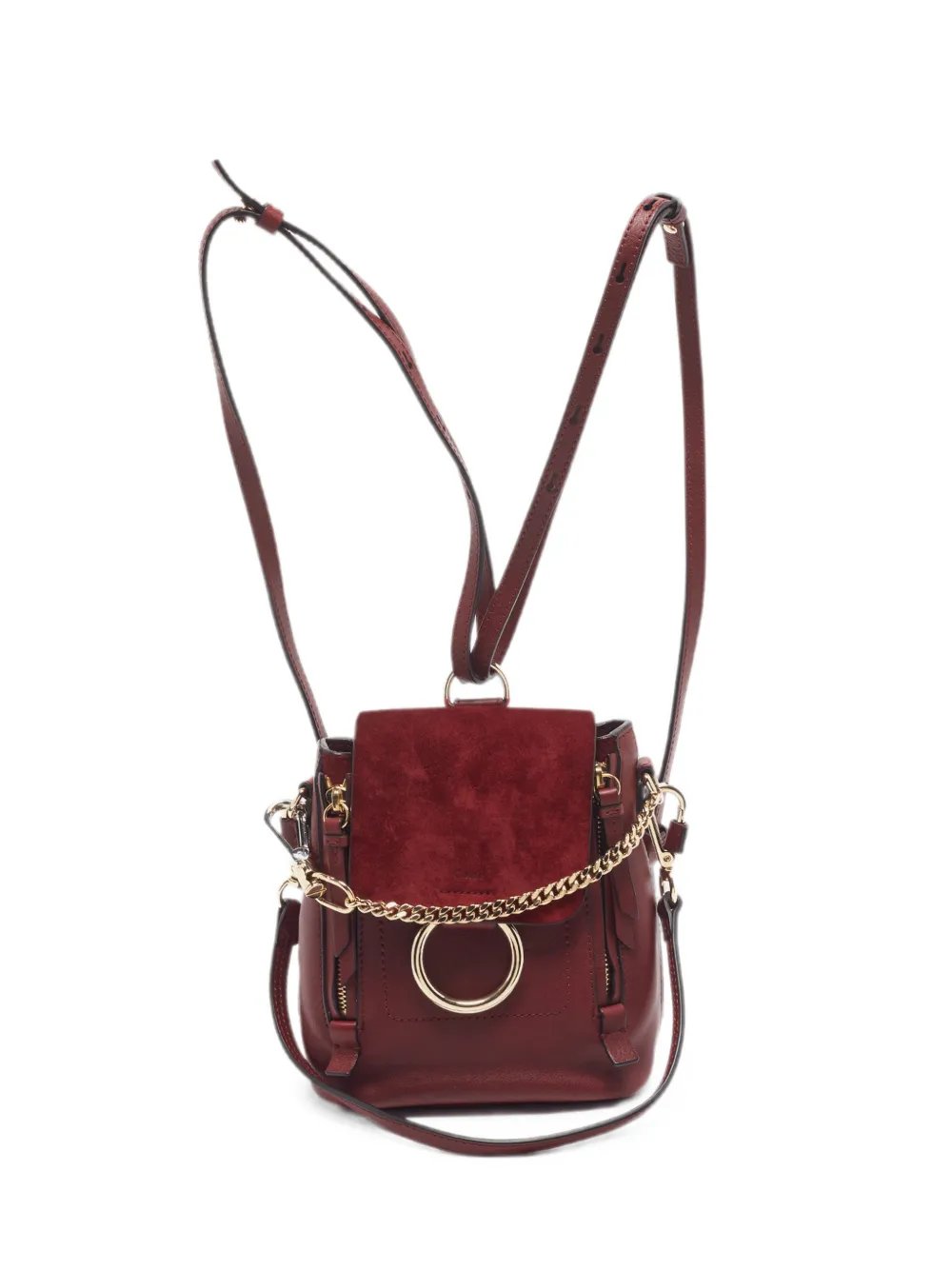 Faye leather backpack