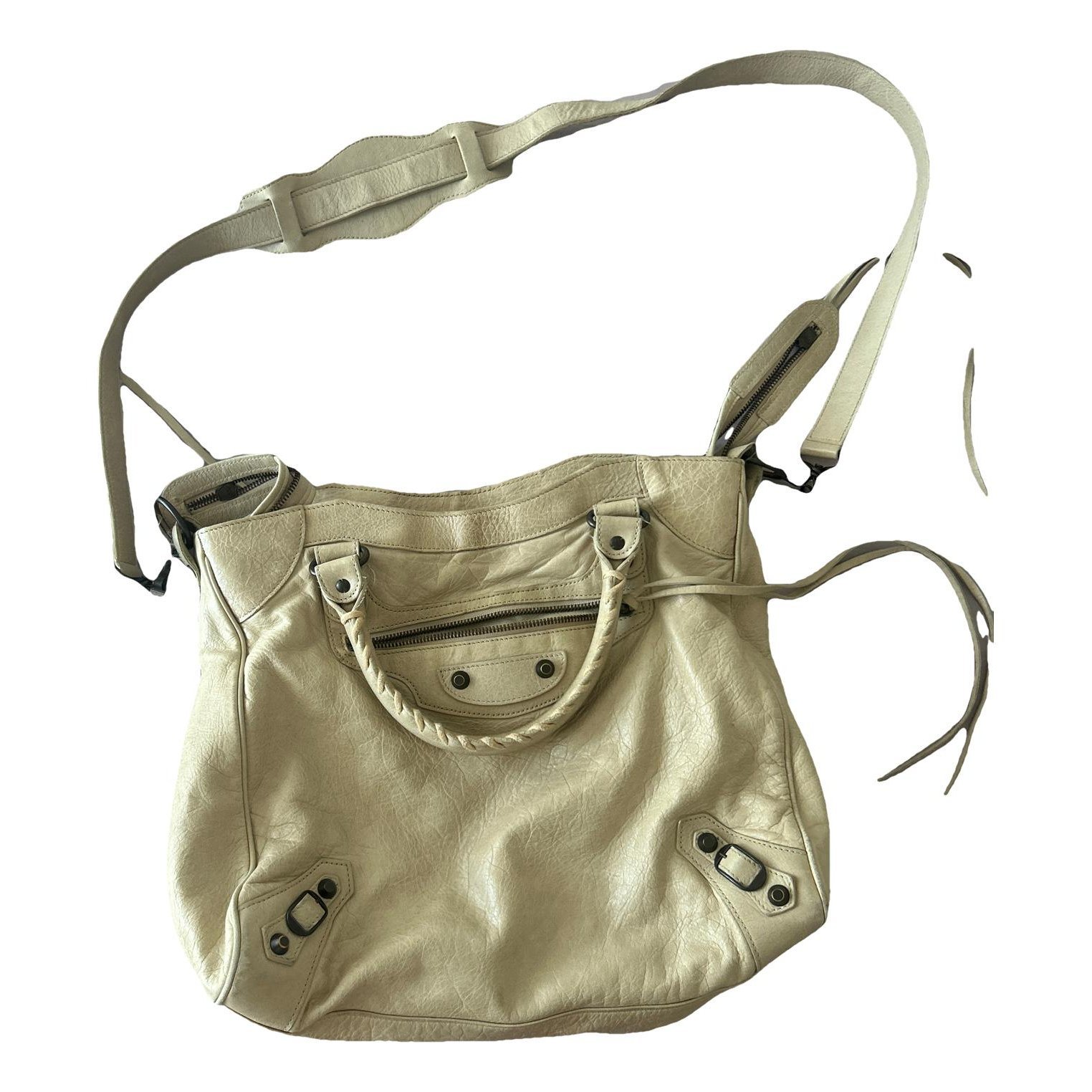 Leather handbag
