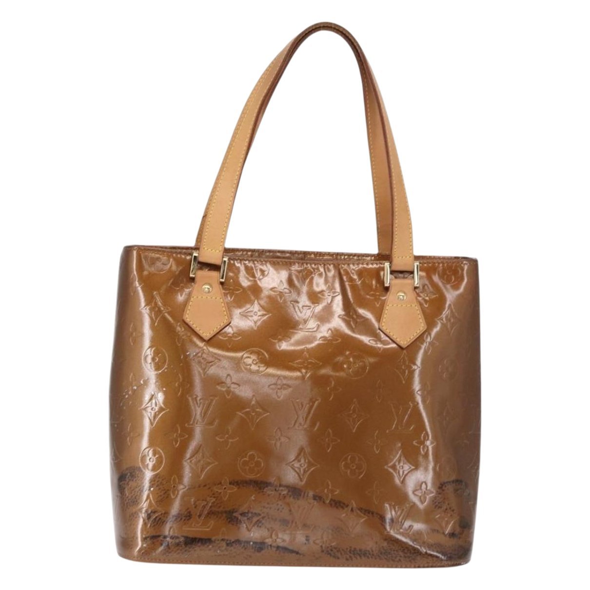 Houston patent leather handbag