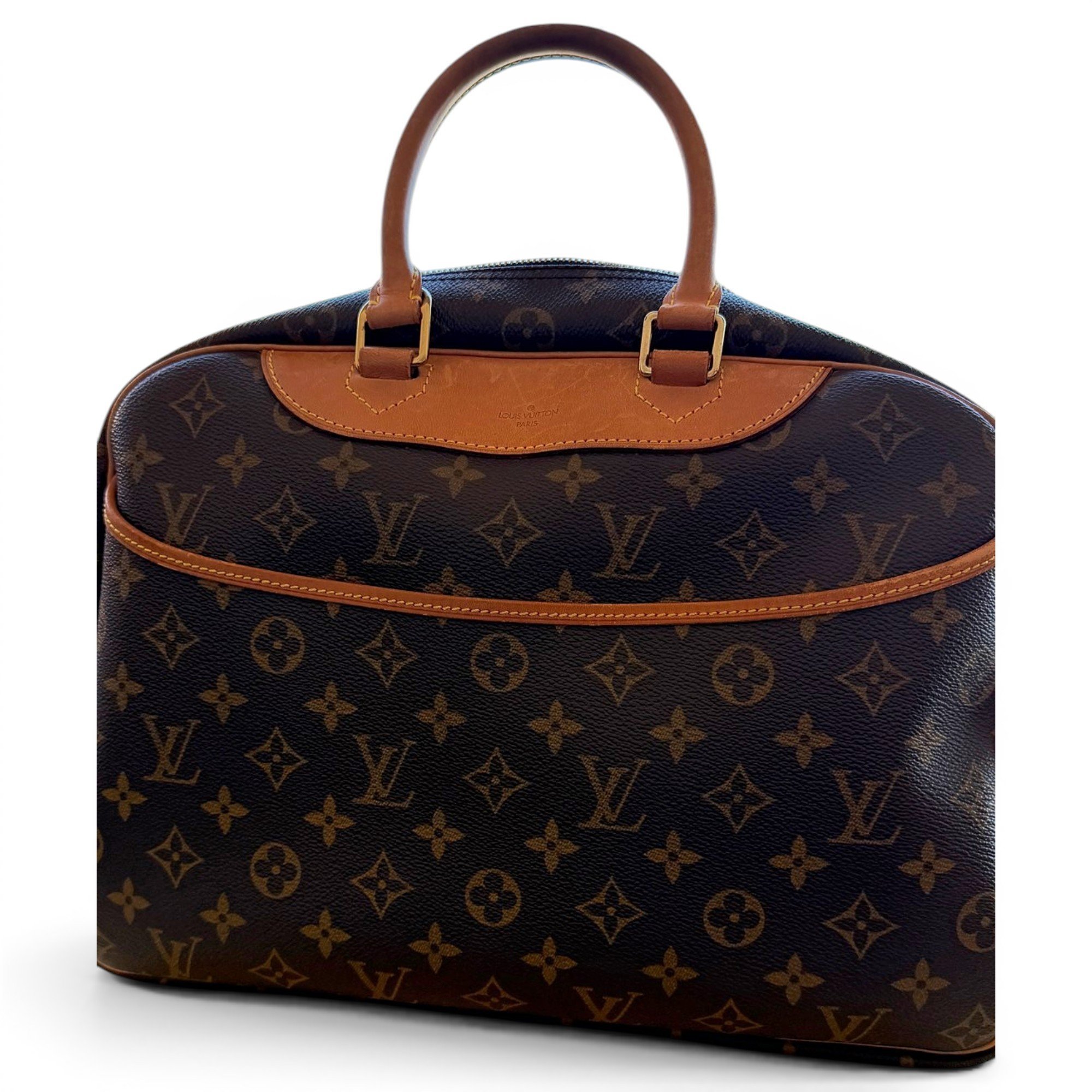 Deauville leather handbag