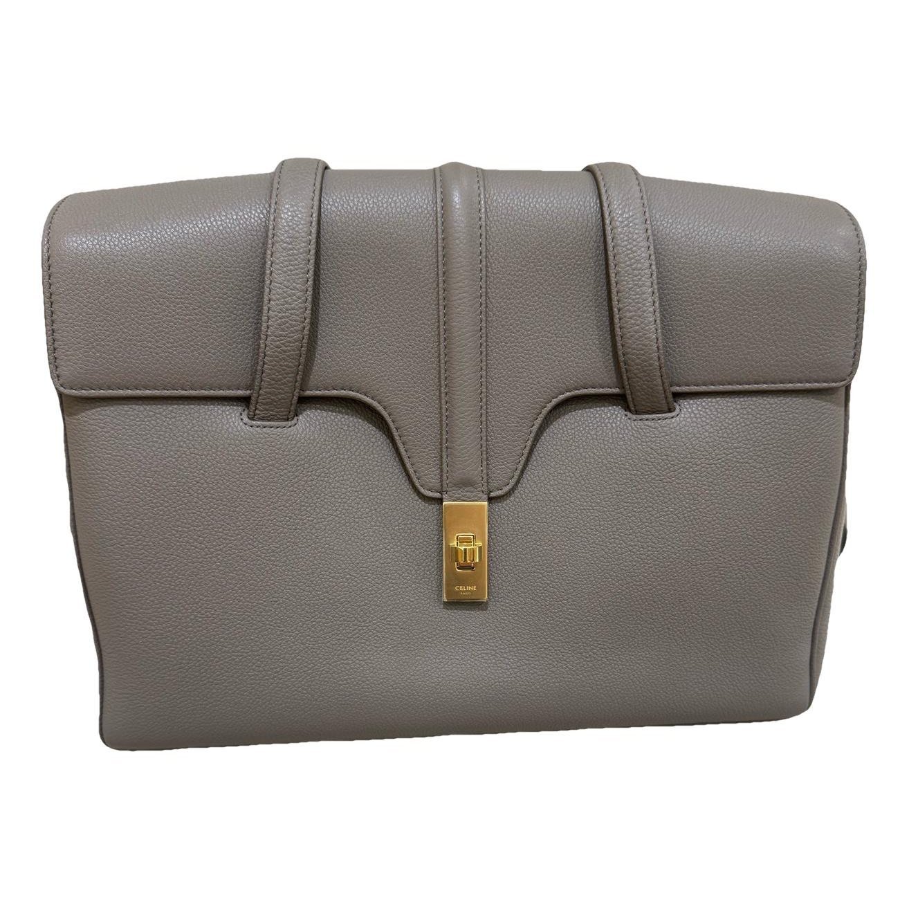 Sac 16 leather handbag