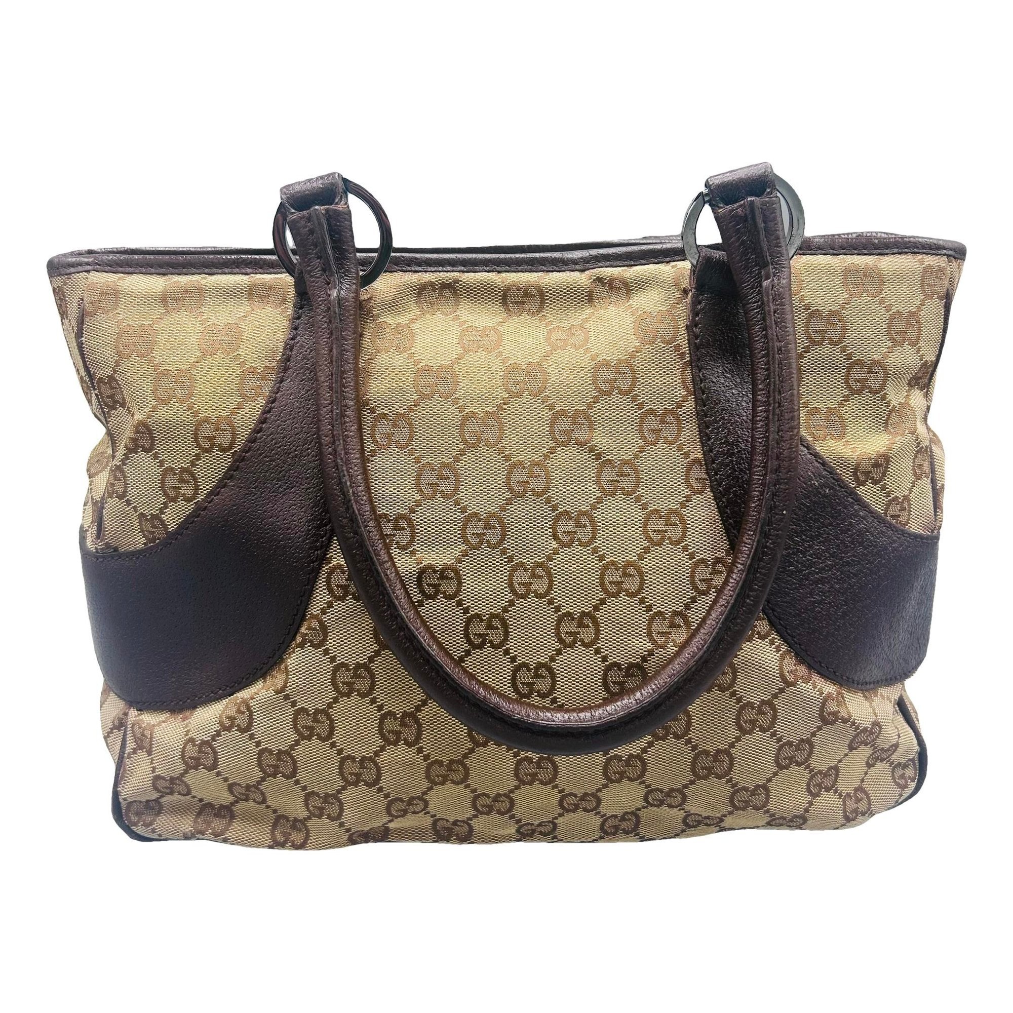 Leather tote