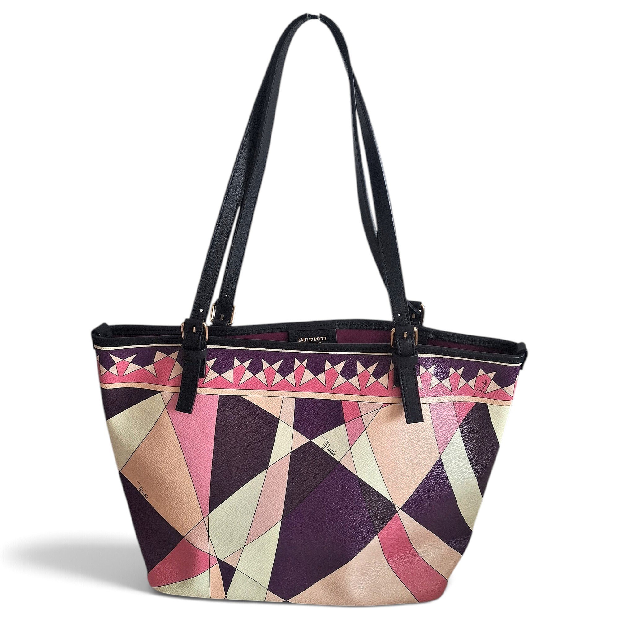 Leather tote