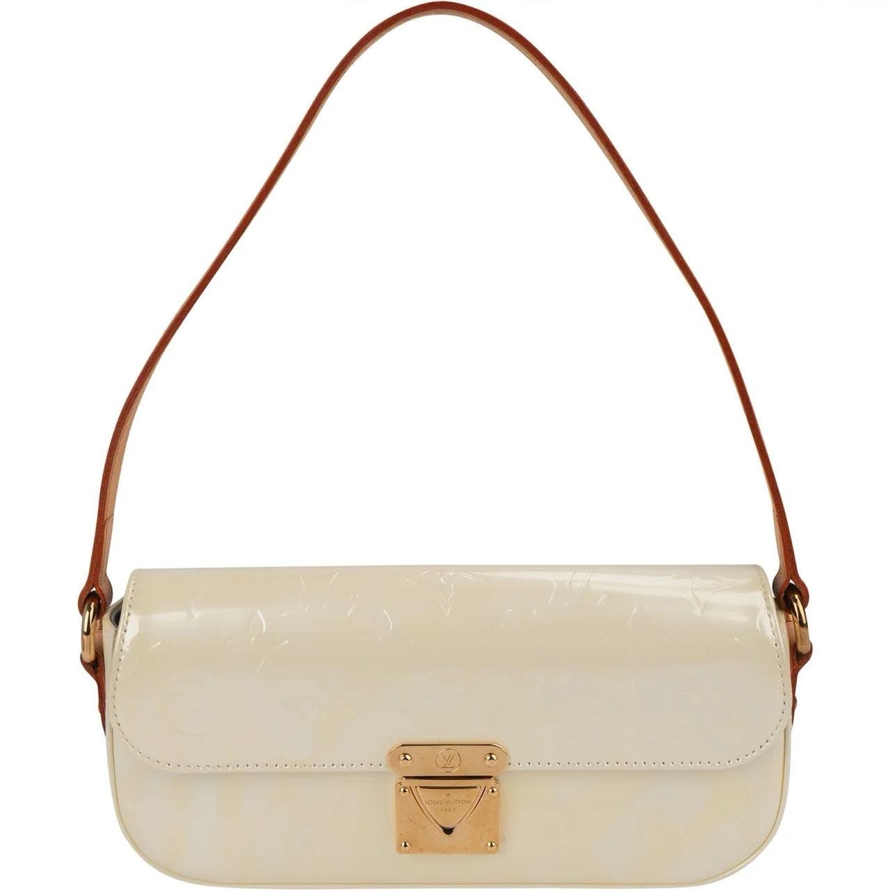 Malibu Street patent leather handbag