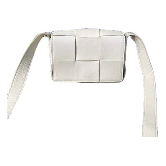 Cassette leather crossbody bag