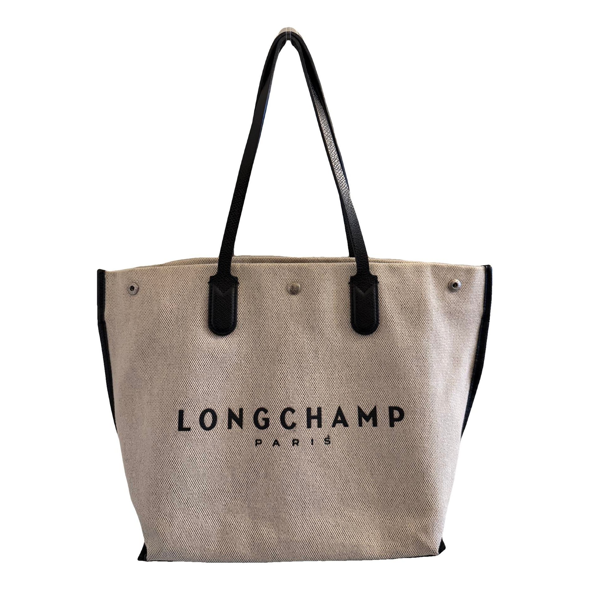 Pliage linen handbag