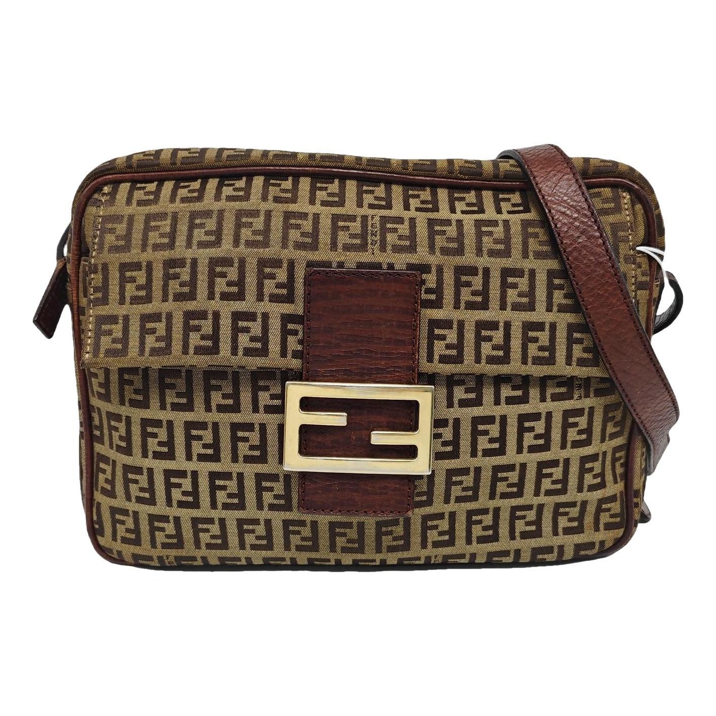 Baguette Chain Midi cloth crossbody bag