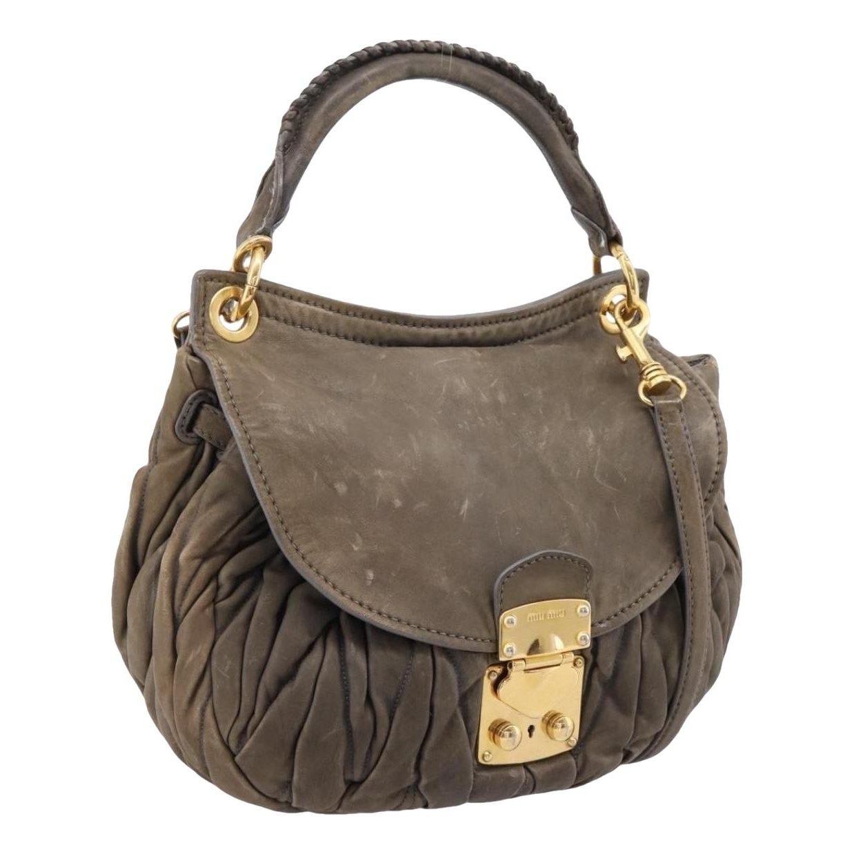 Leather handbag