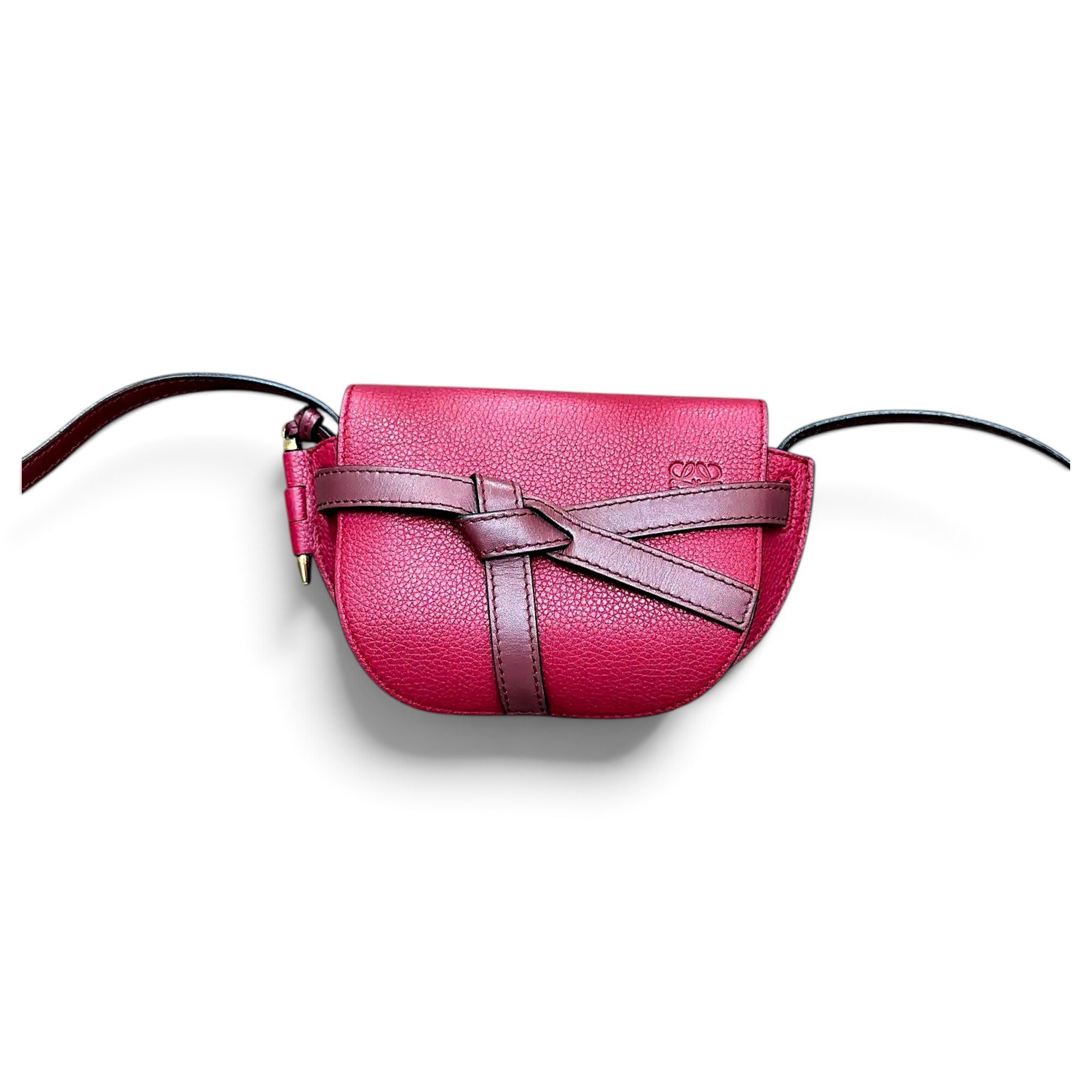 Gate leather crossbody bag