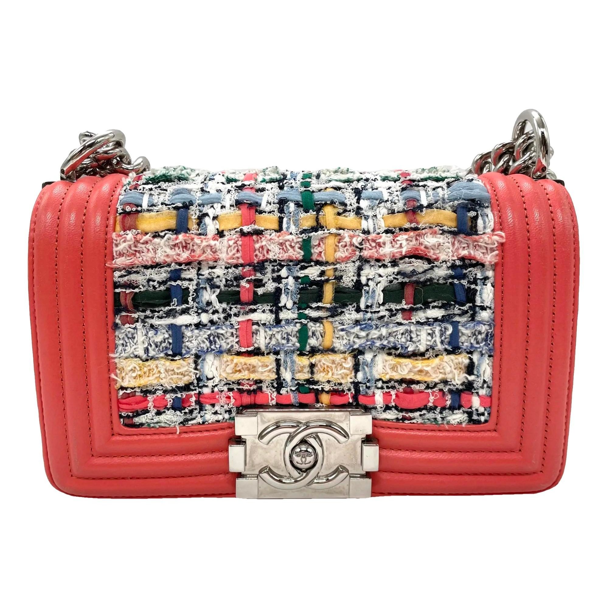 Boy leather crossbody bag