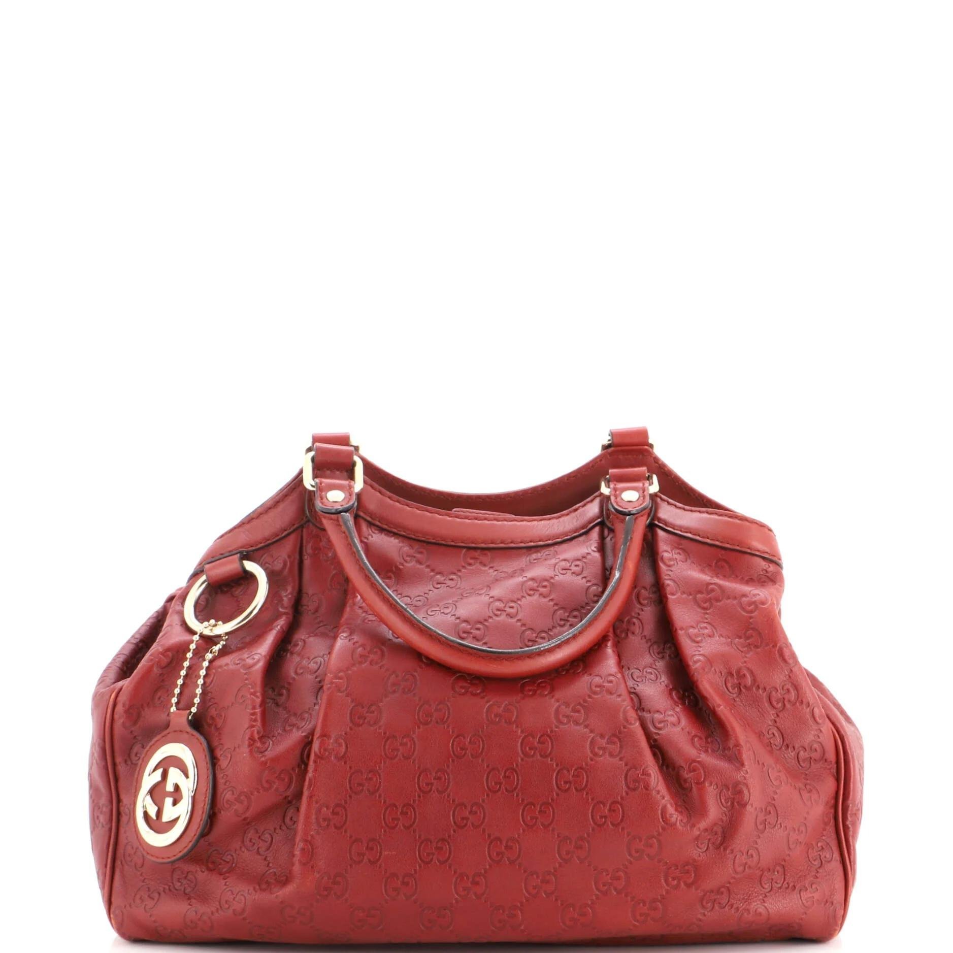 Leather tote