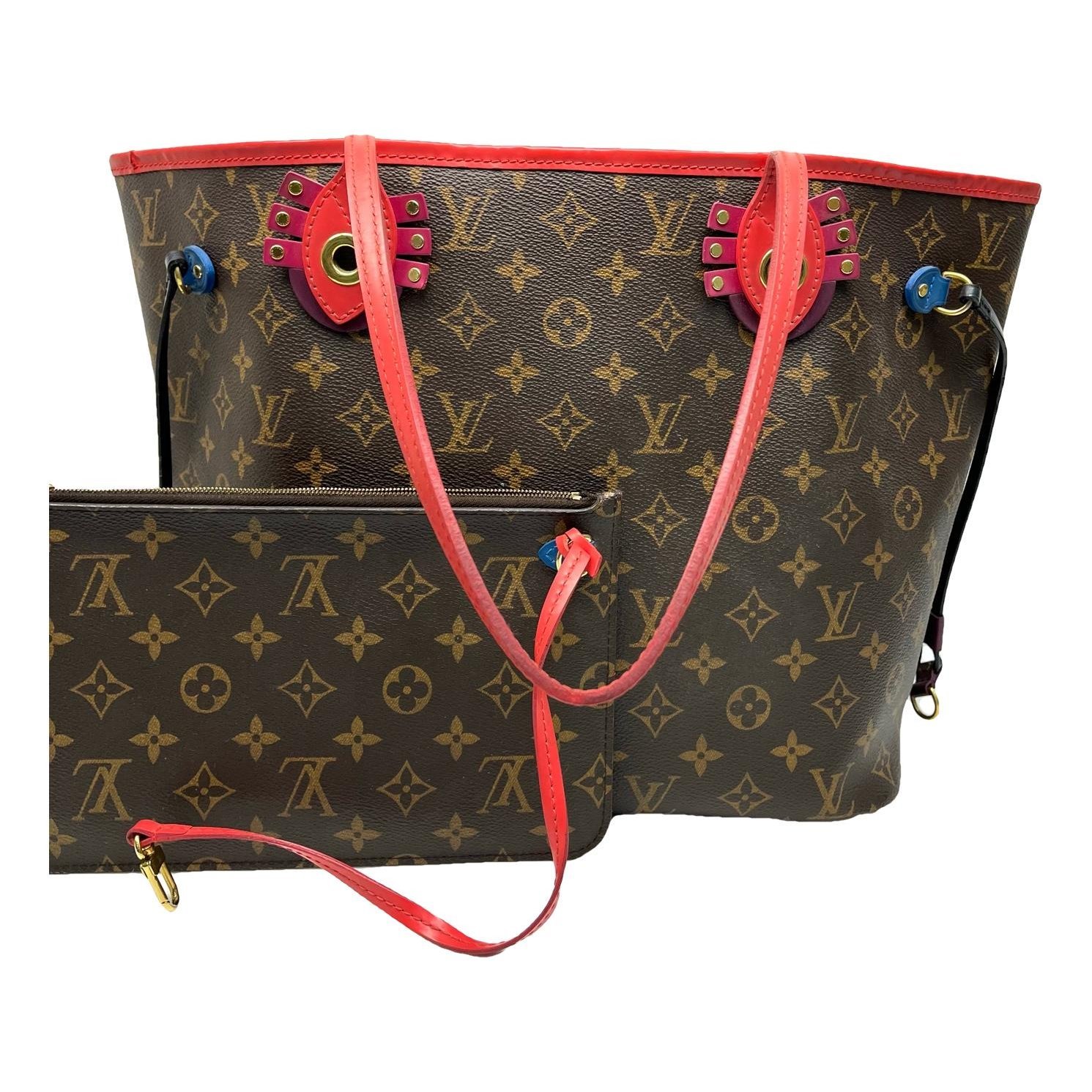 Neverfull leather tote
