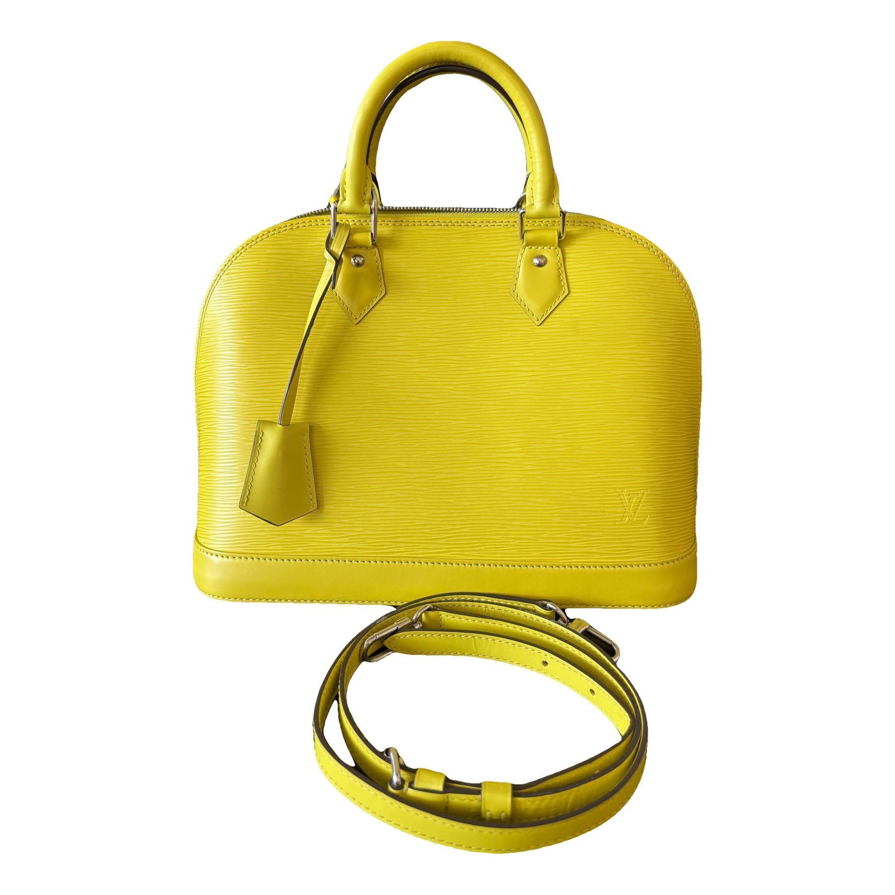 Alma leather handbag