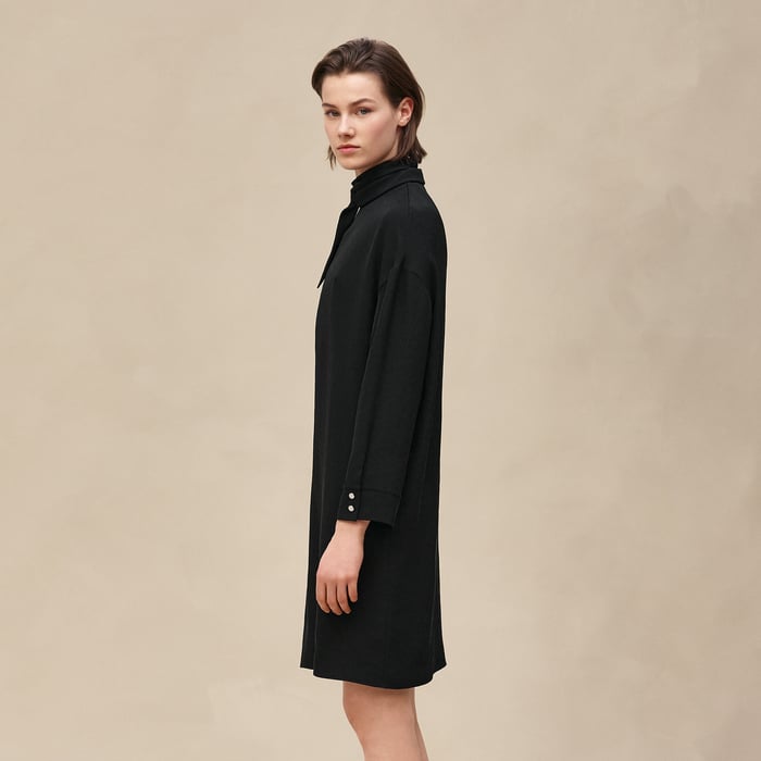 Noir "H Kelly" Cocoon Dress